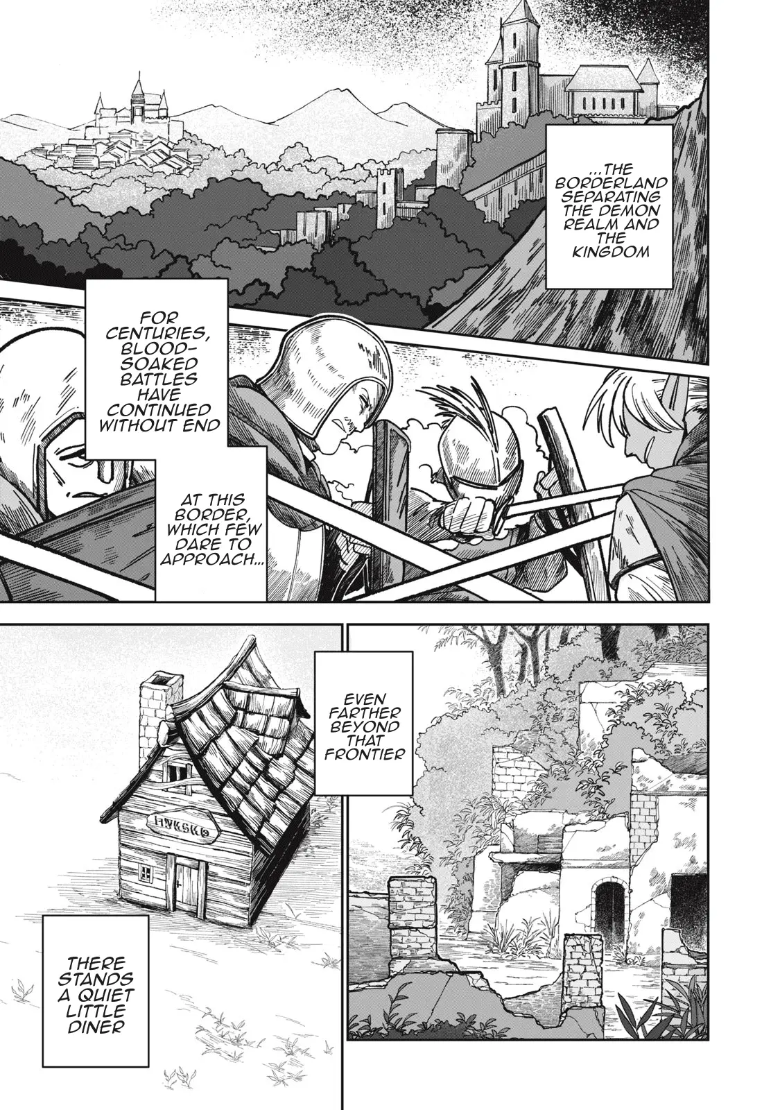 Read Meals on the Frontier of Another World Manga Online