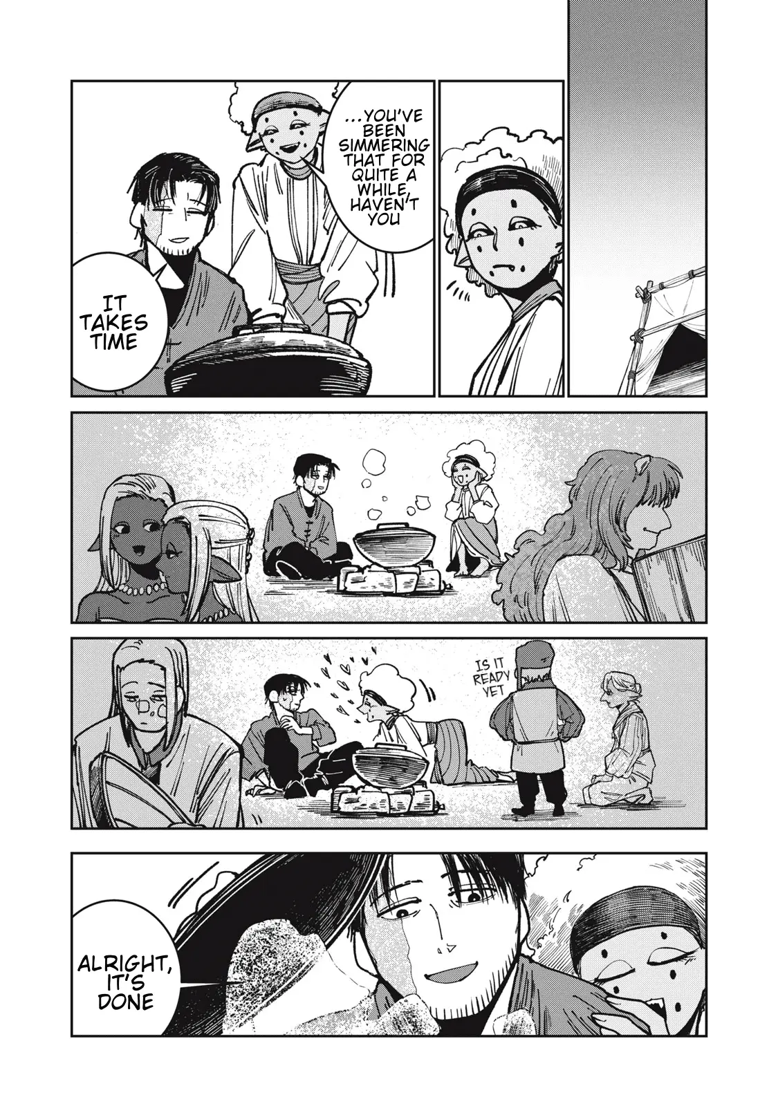 Read Meals on the Frontier of Another World Manga Online