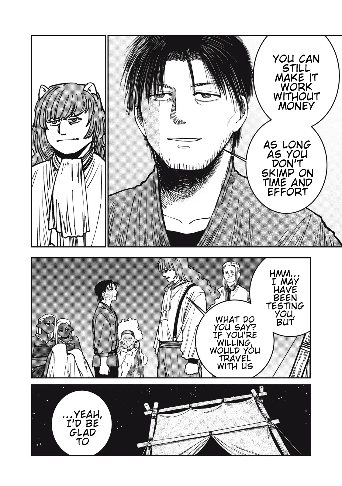 Read Meals on the Frontier of Another World Manga Online