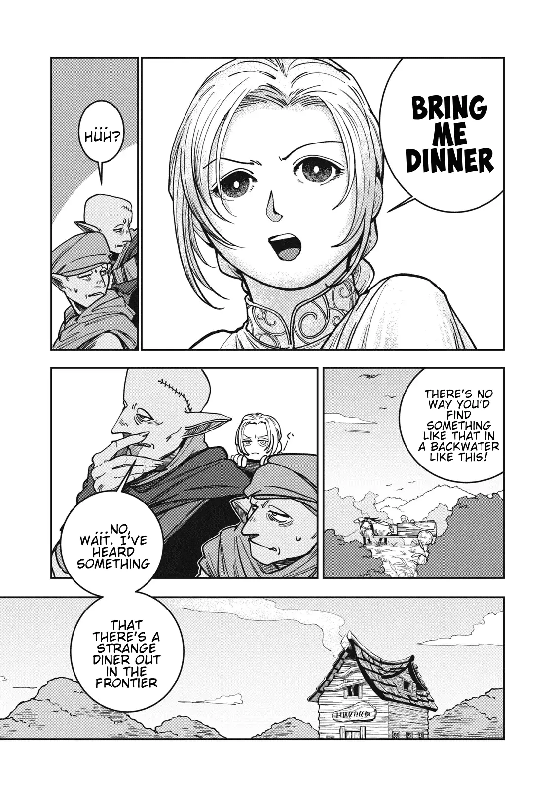 Read Meals on the Frontier of Another World Manga Online