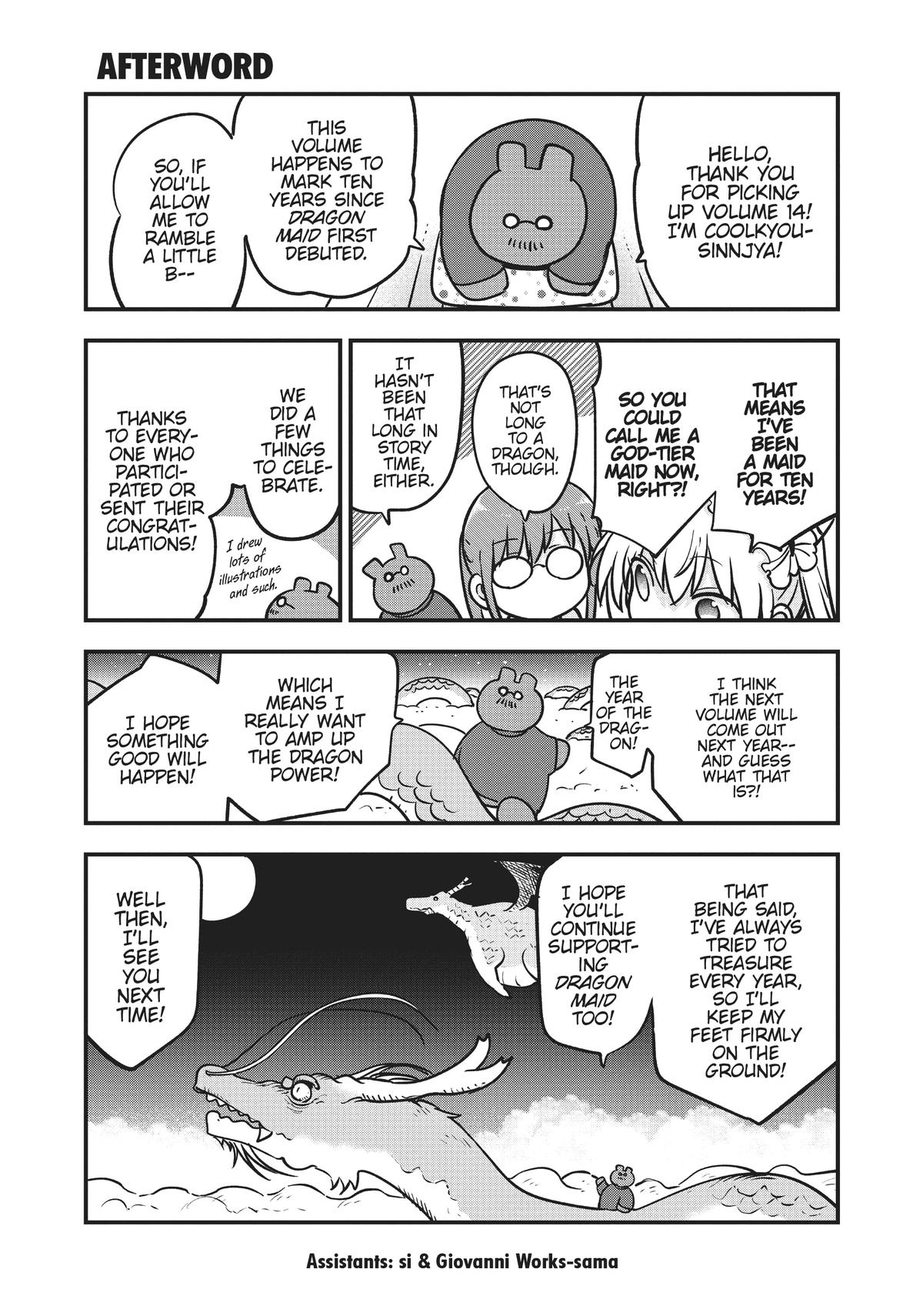 Read Miss Kobayashi's Dragon Maid Manga Online
