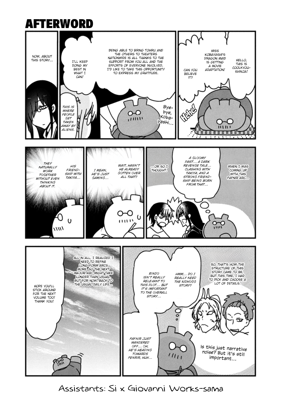 Read Miss Kobayashi's Dragon Maid Manga Online