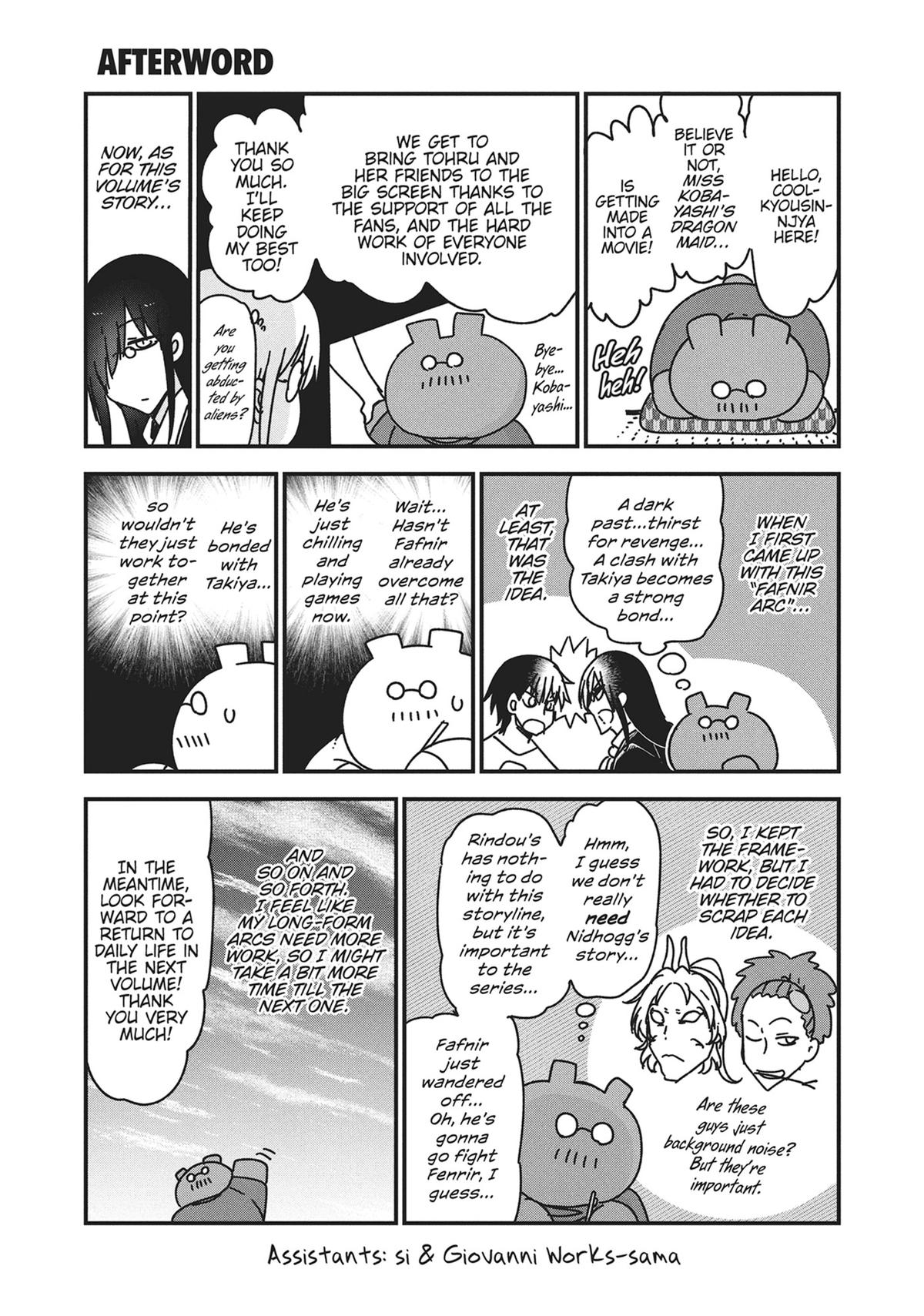 Read Miss Kobayashi's Dragon Maid Manga Online