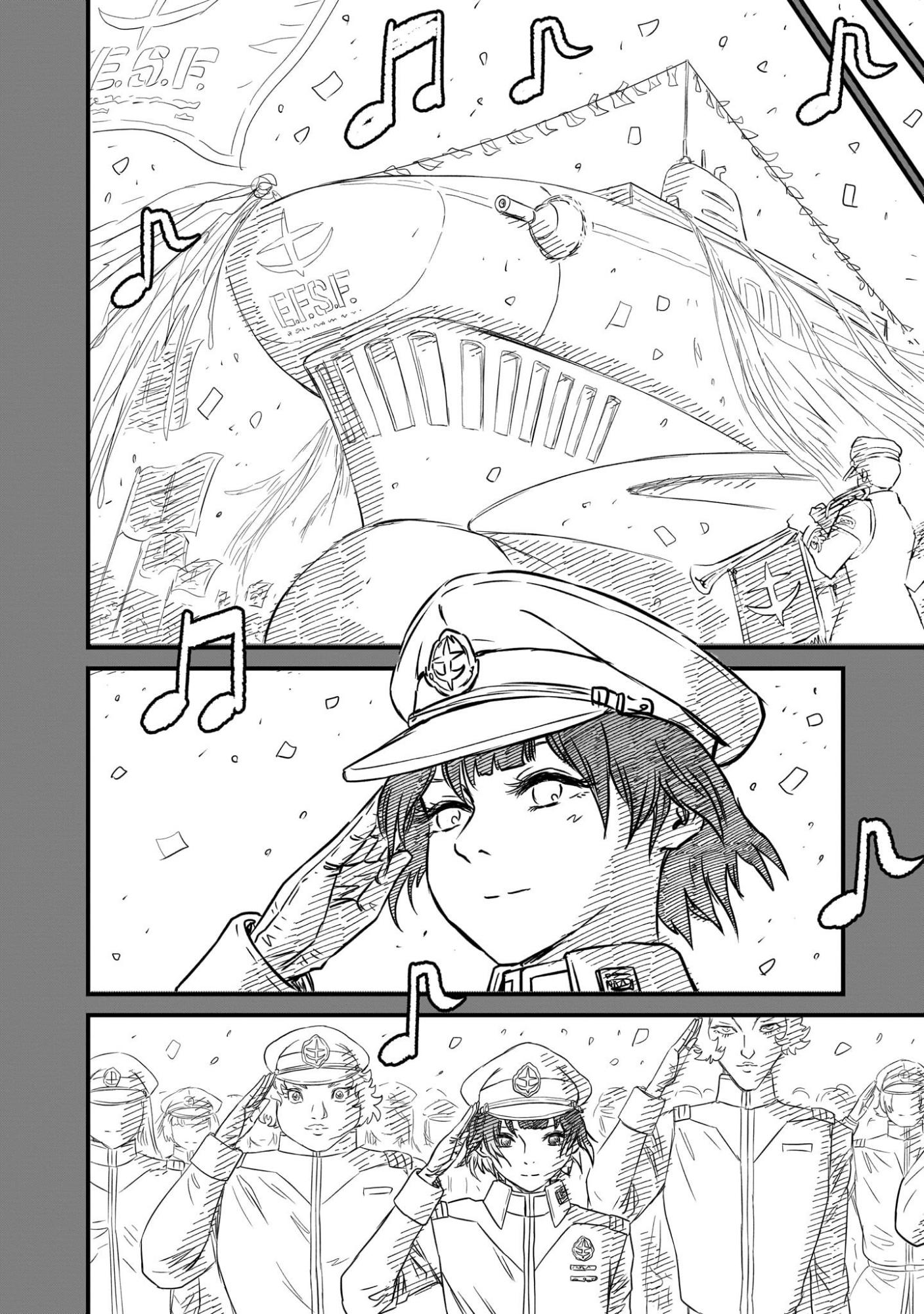 Read Mobile Suit Gundam The Battle Tales of Flanagan Boone Manga Online