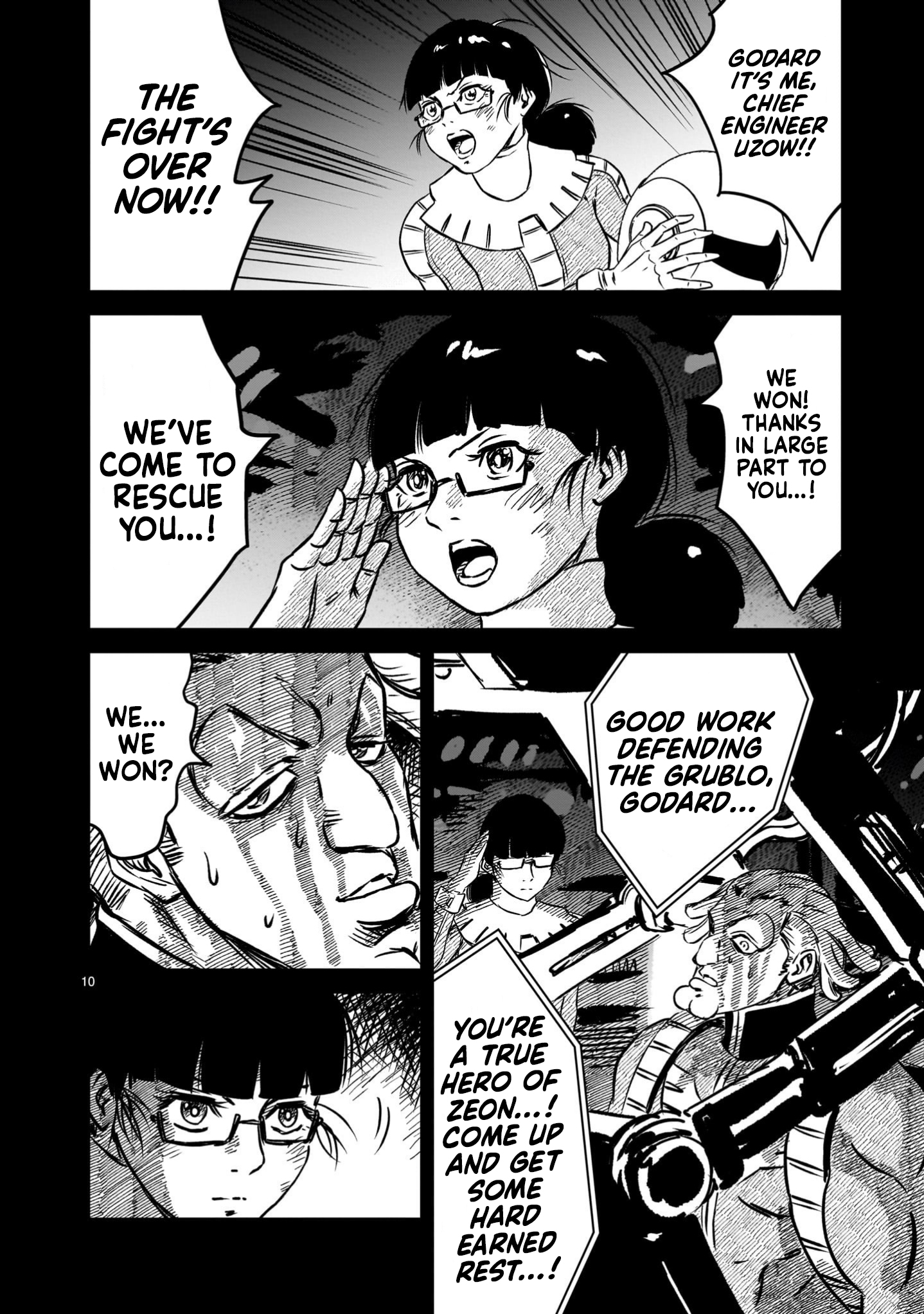 Read Mobile Suit Gundam The Battle Tales of Flanagan Boone Manga Online