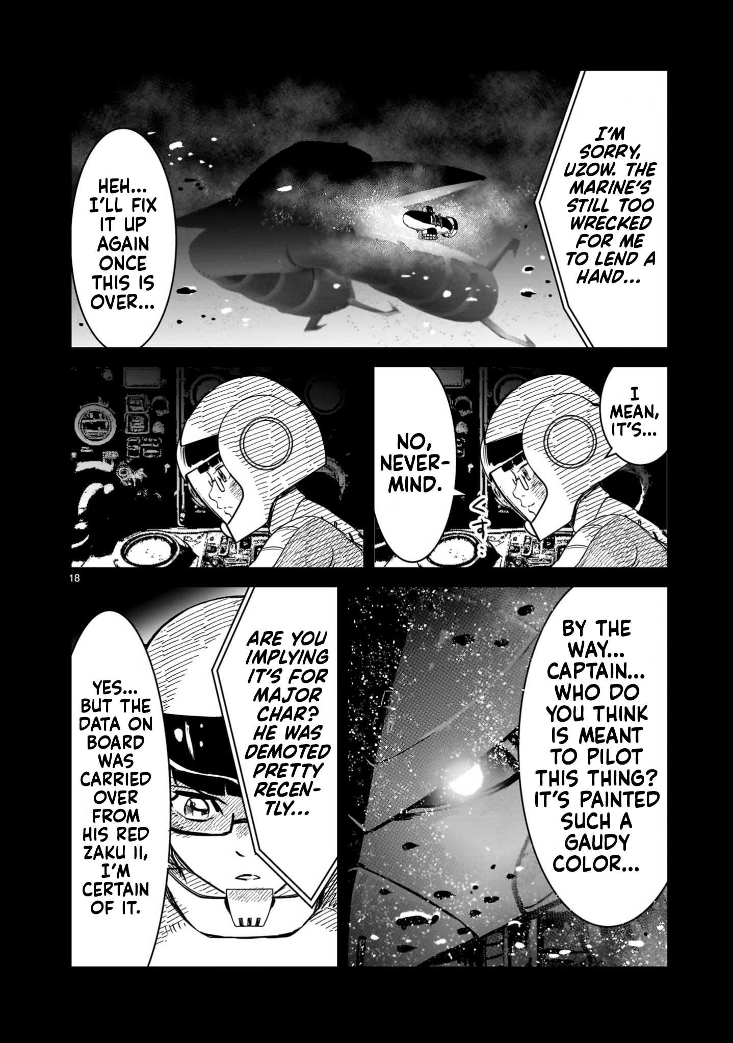 Read Mobile Suit Gundam The Battle Tales of Flanagan Boone Manga Online