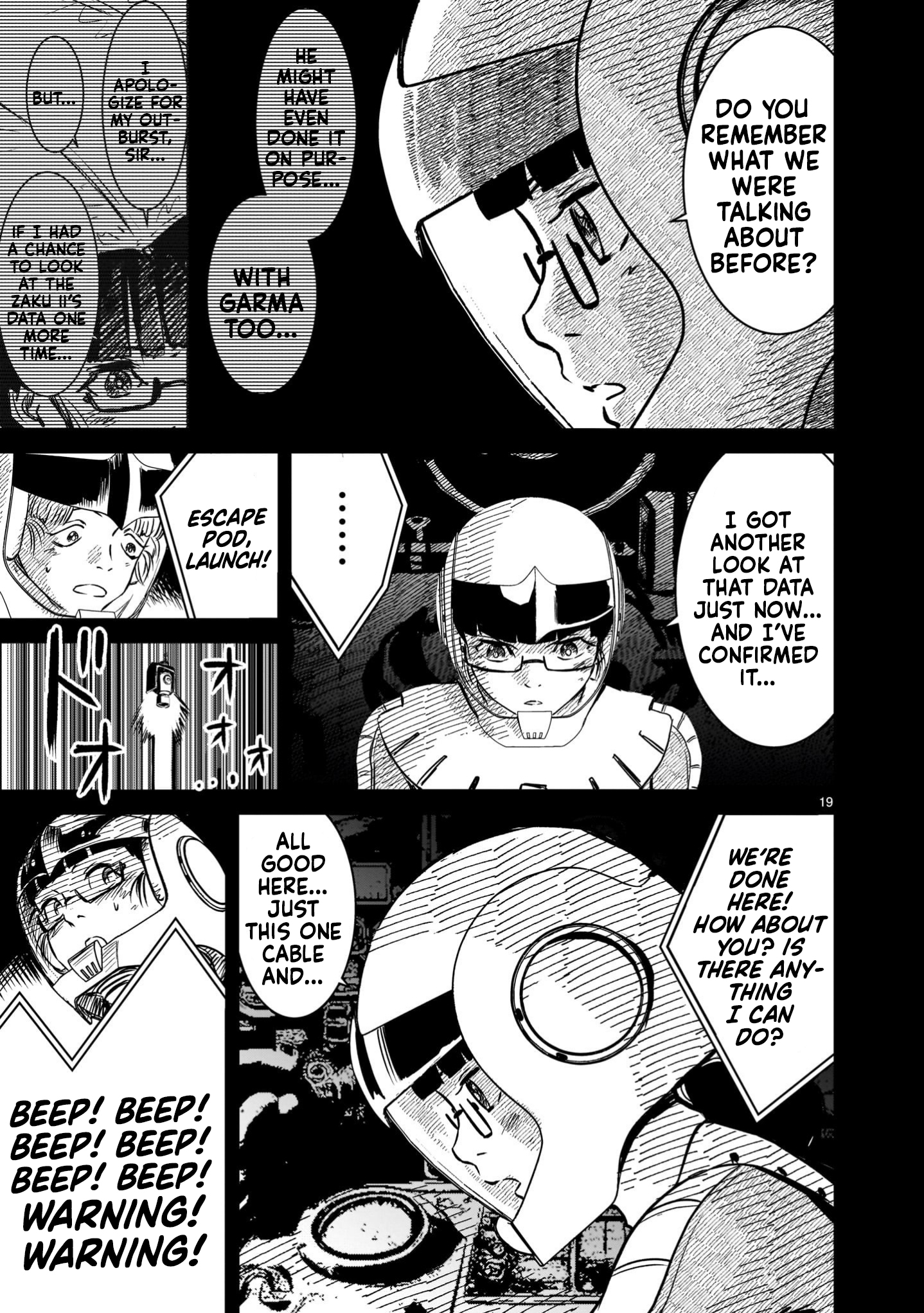 Read Mobile Suit Gundam The Battle Tales of Flanagan Boone Manga Online