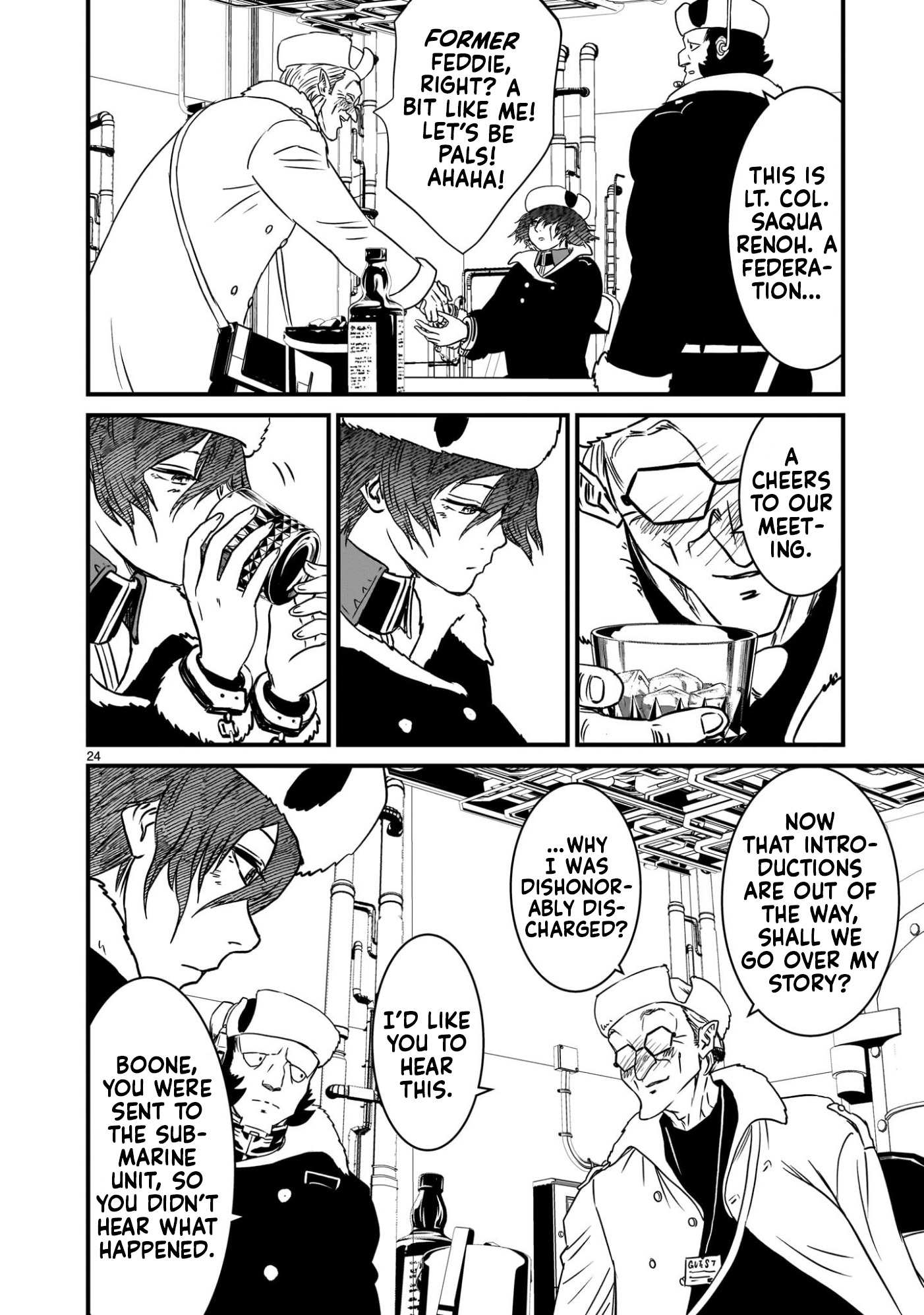 Read Mobile Suit Gundam The Battle Tales of Flanagan Boone Manga Online