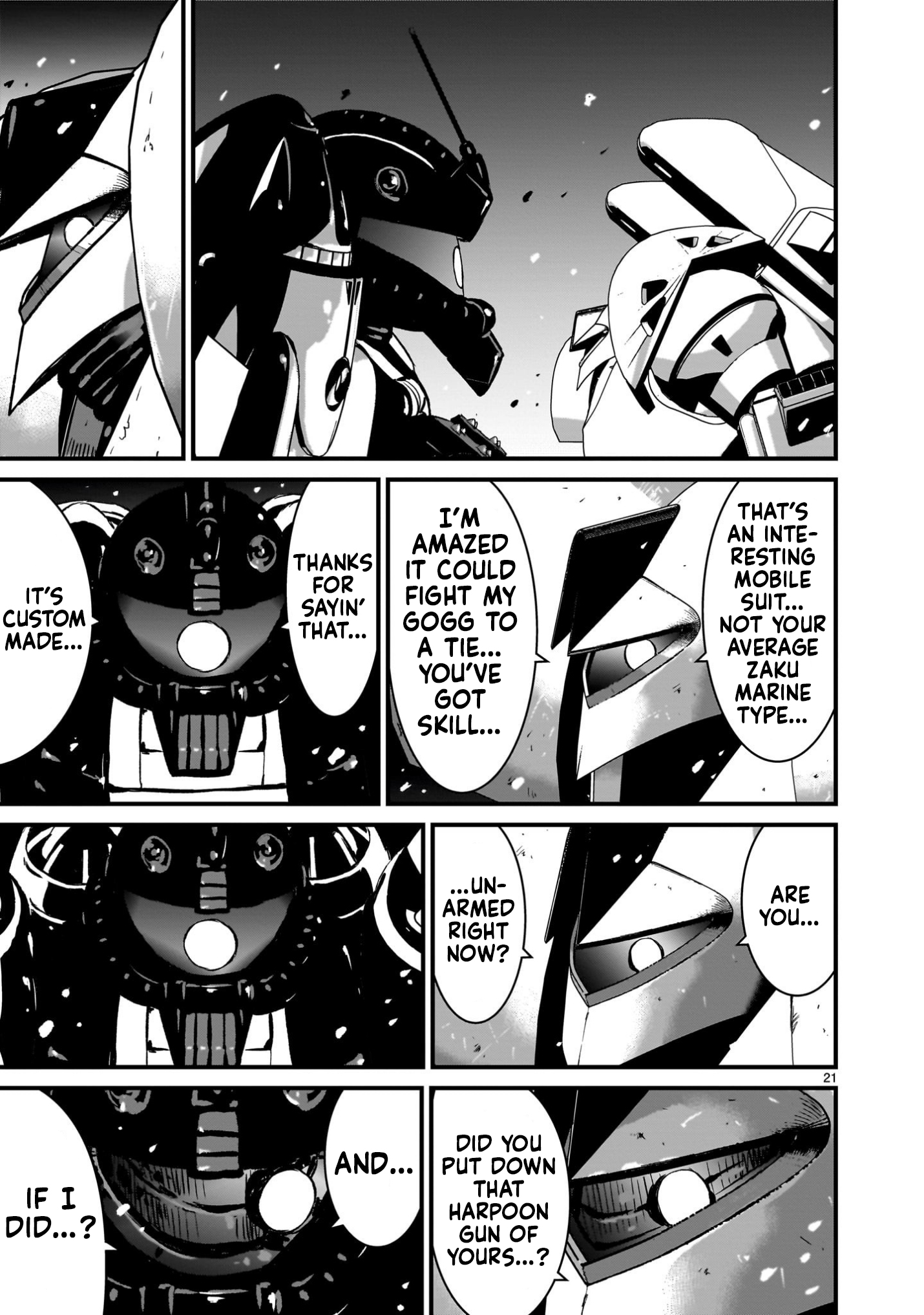 Read Mobile Suit Gundam The Battle Tales of Flanagan Boone Manga Online