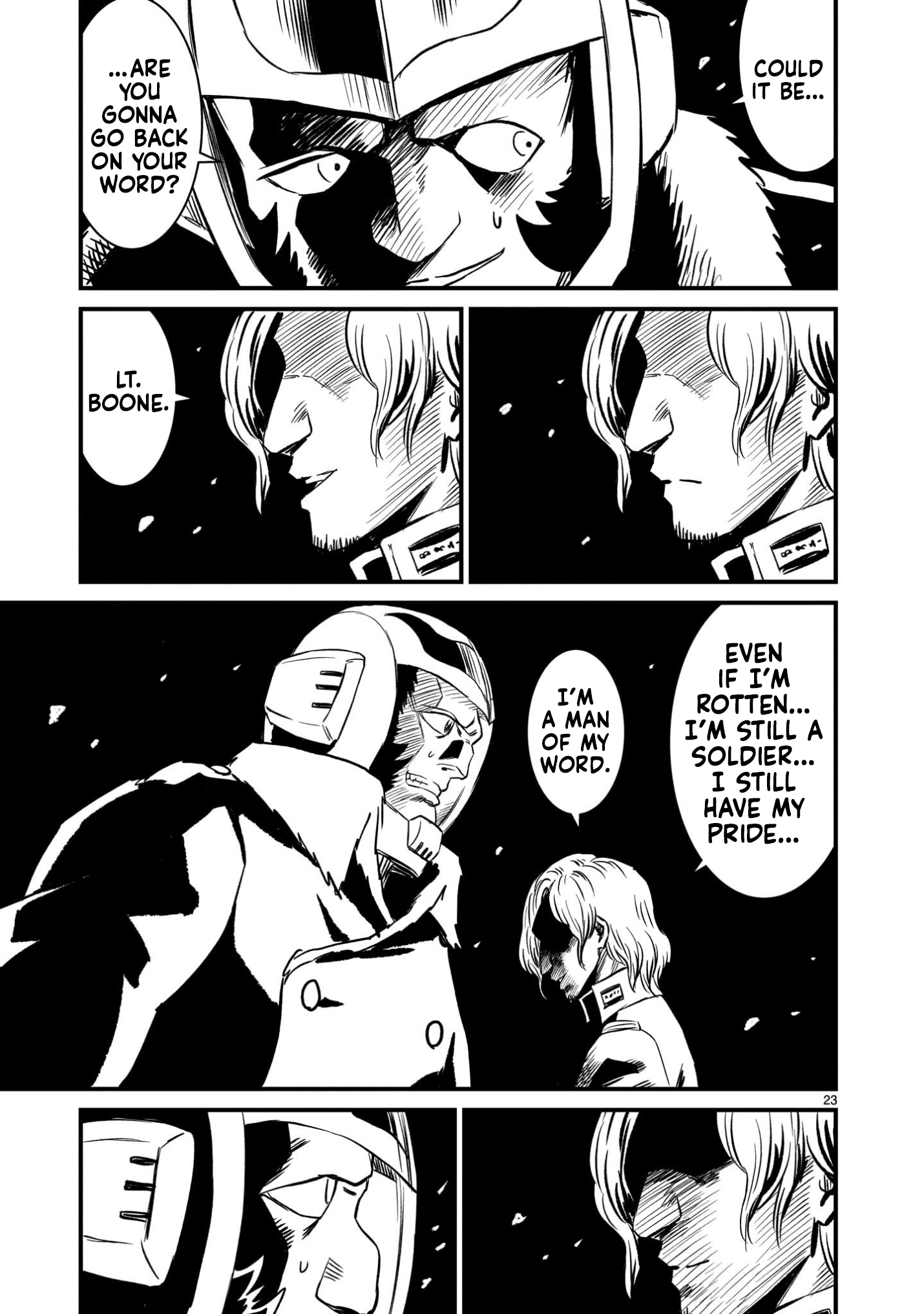 Read Mobile Suit Gundam The Battle Tales of Flanagan Boone Manga Online