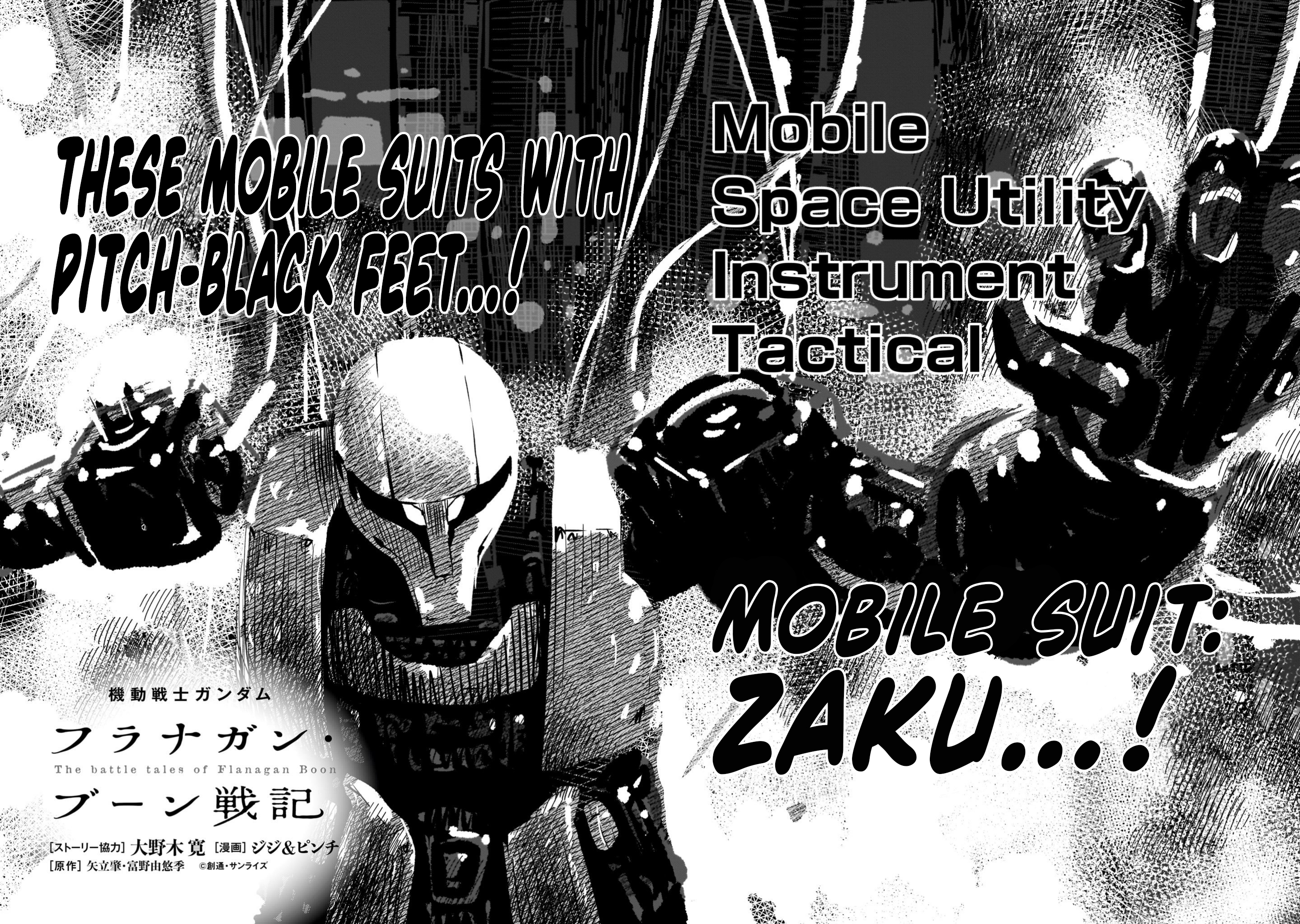 Read Mobile Suit Gundam The Battle Tales of Flanagan Boone Manga Online