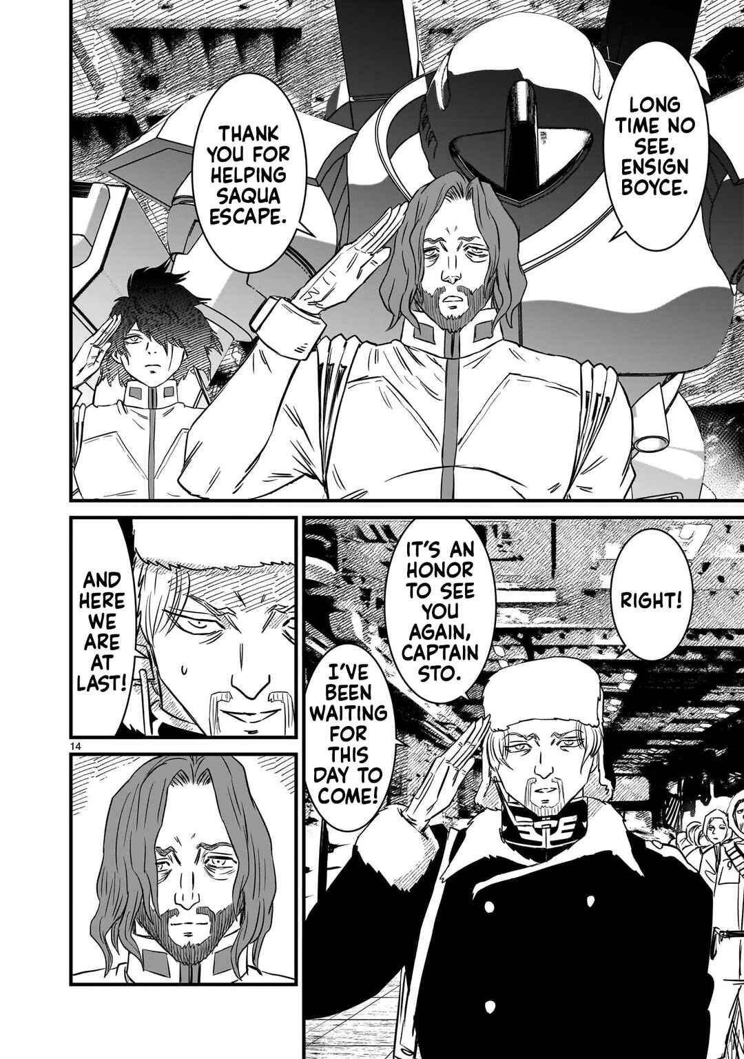 Read Mobile Suit Gundam The Battle Tales of Flanagan Boone Manga Online