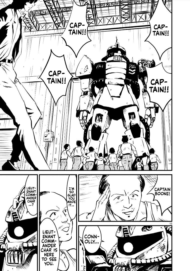Read Mobile Suit Gundam The Battle Tales of Flanagan Boone Manga Online