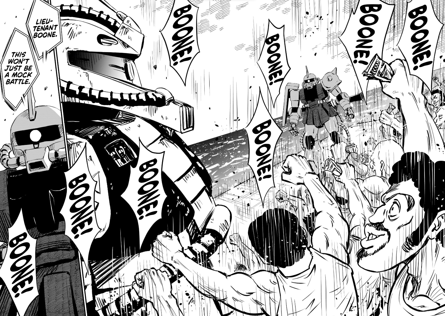 Read Mobile Suit Gundam The Battle Tales of Flanagan Boone Manga Online