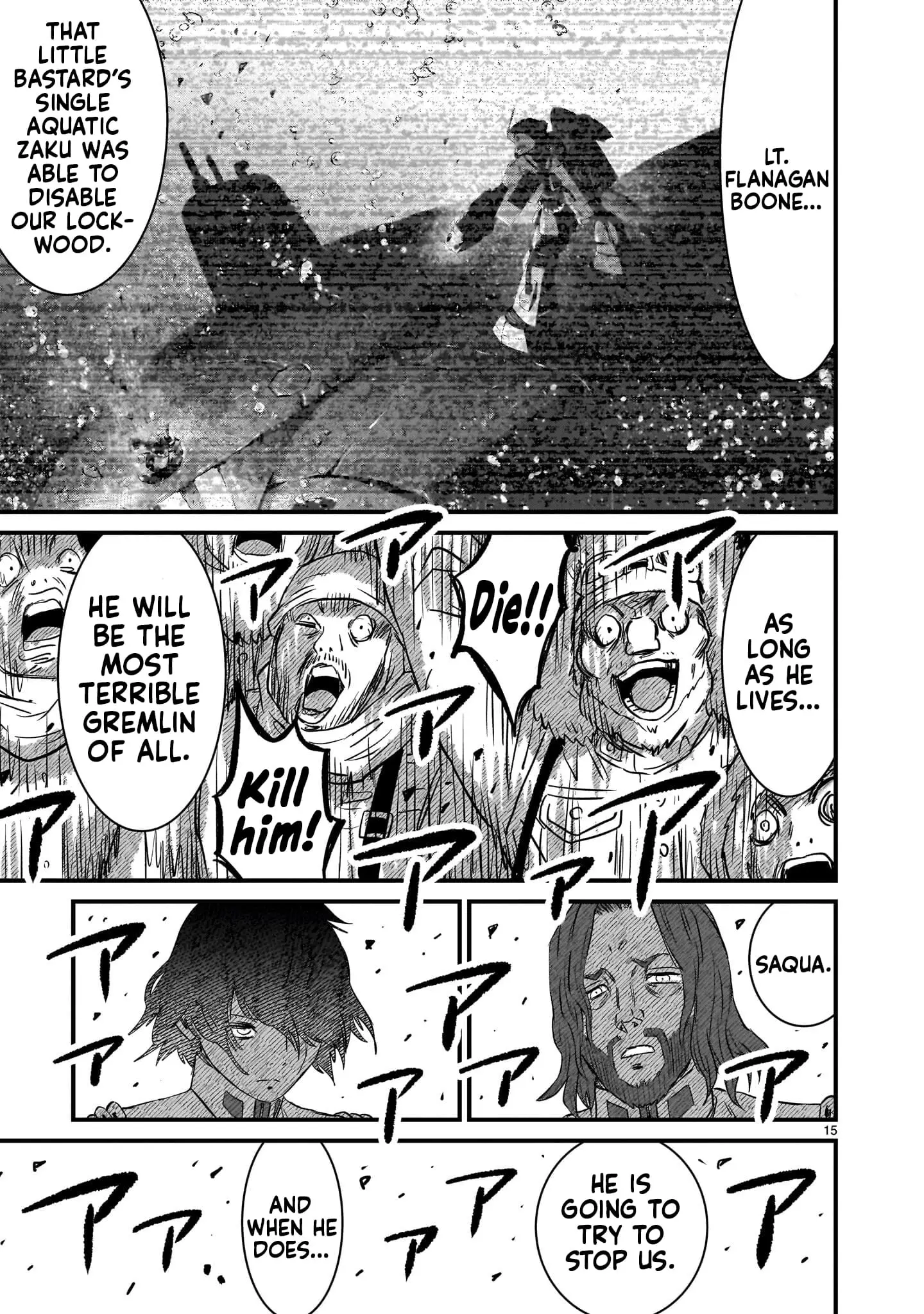 Read Mobile Suit Gundam The Battle Tales of Flanagan Boone Manga Online