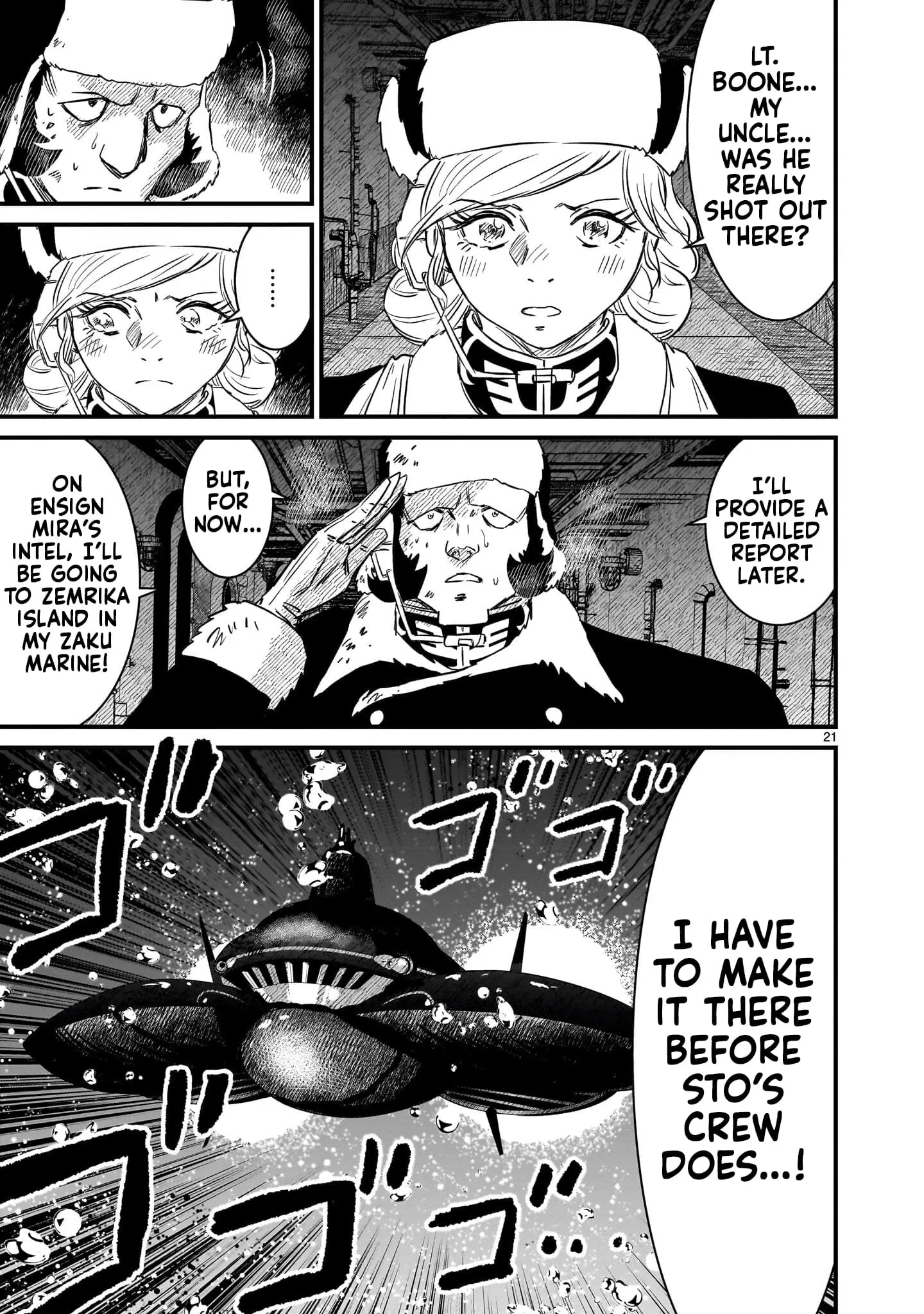 Read Mobile Suit Gundam The Battle Tales of Flanagan Boone Manga Online