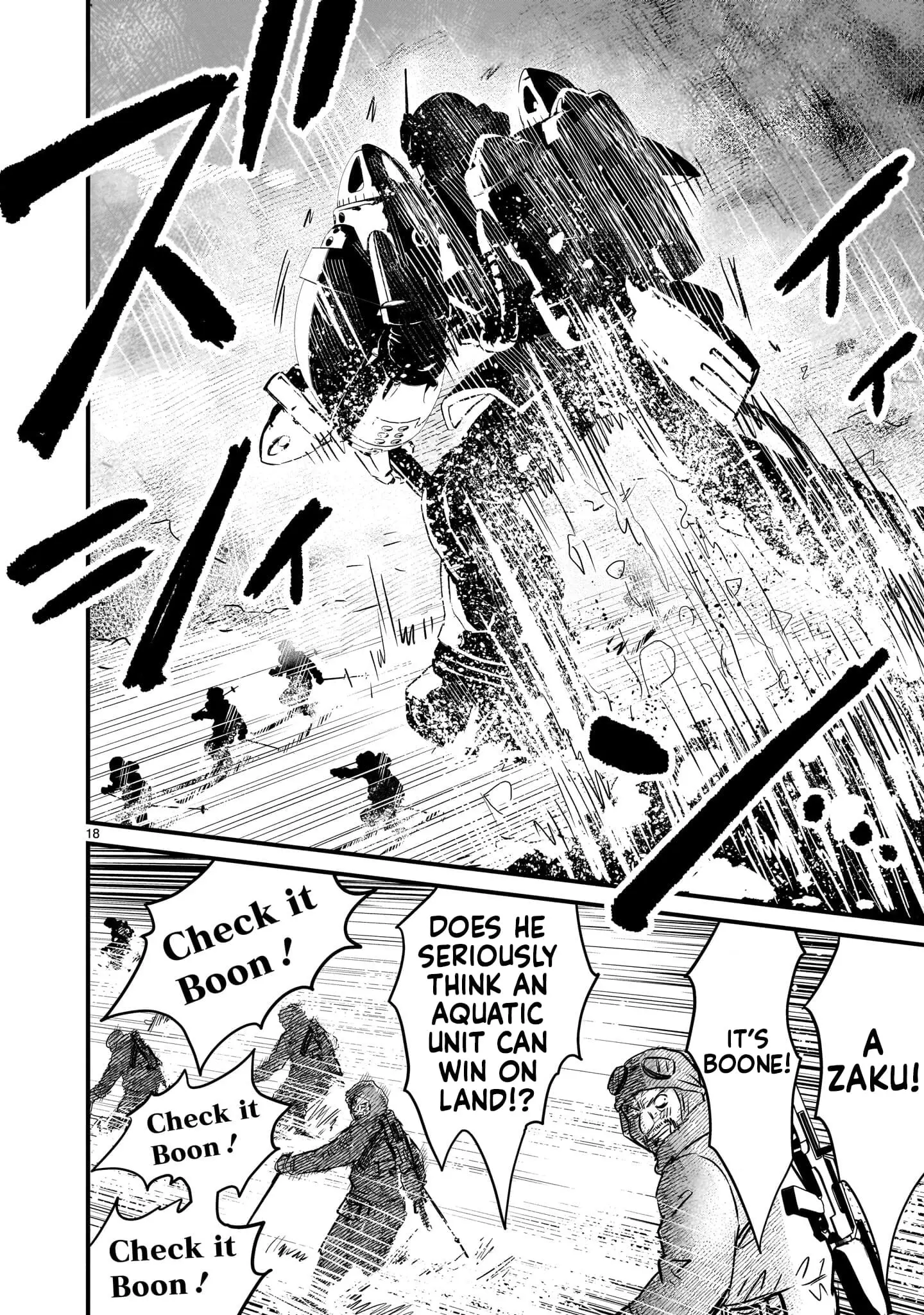 Read Mobile Suit Gundam The Battle Tales of Flanagan Boone Manga Online