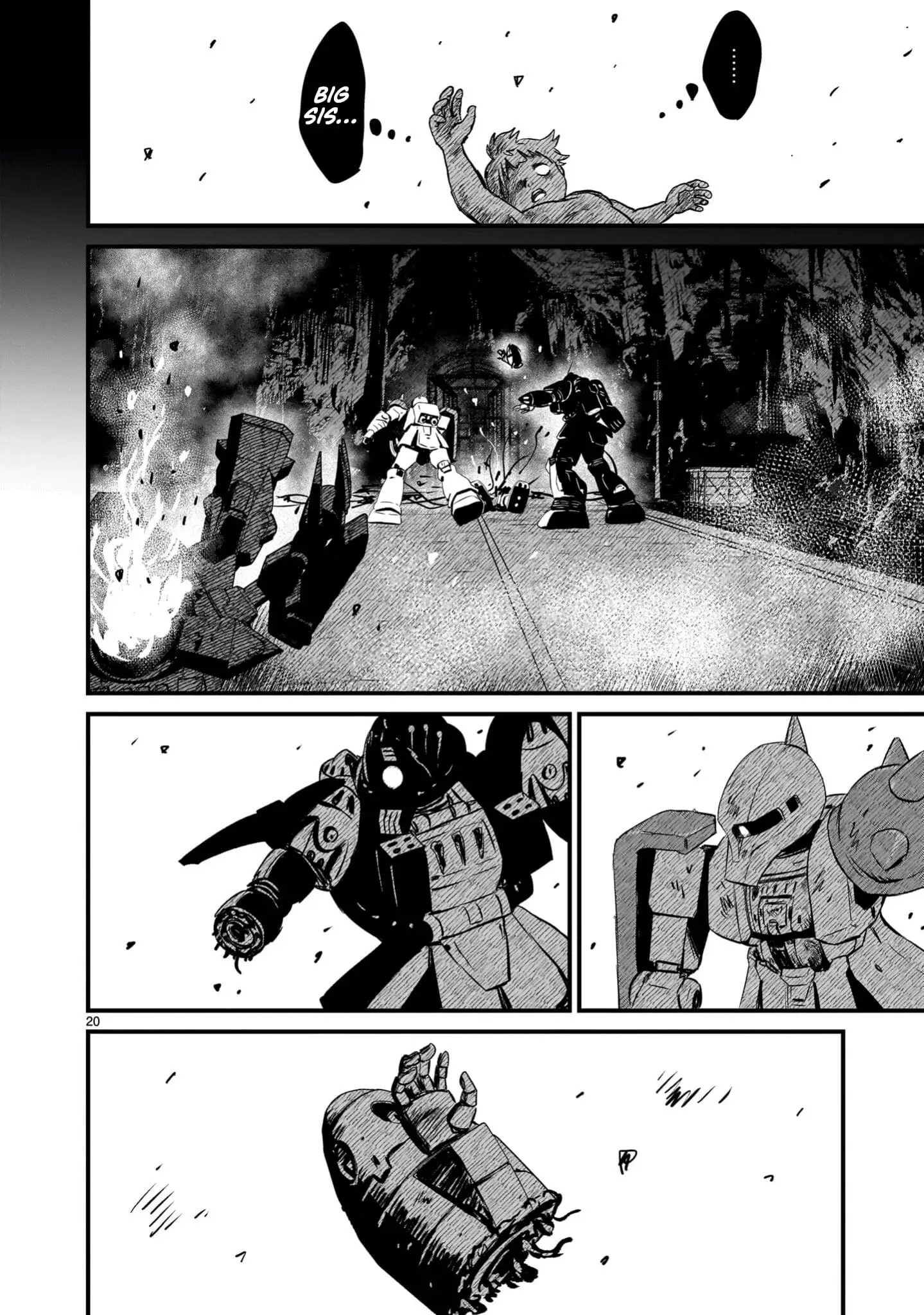 Read Mobile Suit Gundam The Battle Tales of Flanagan Boone Manga Online