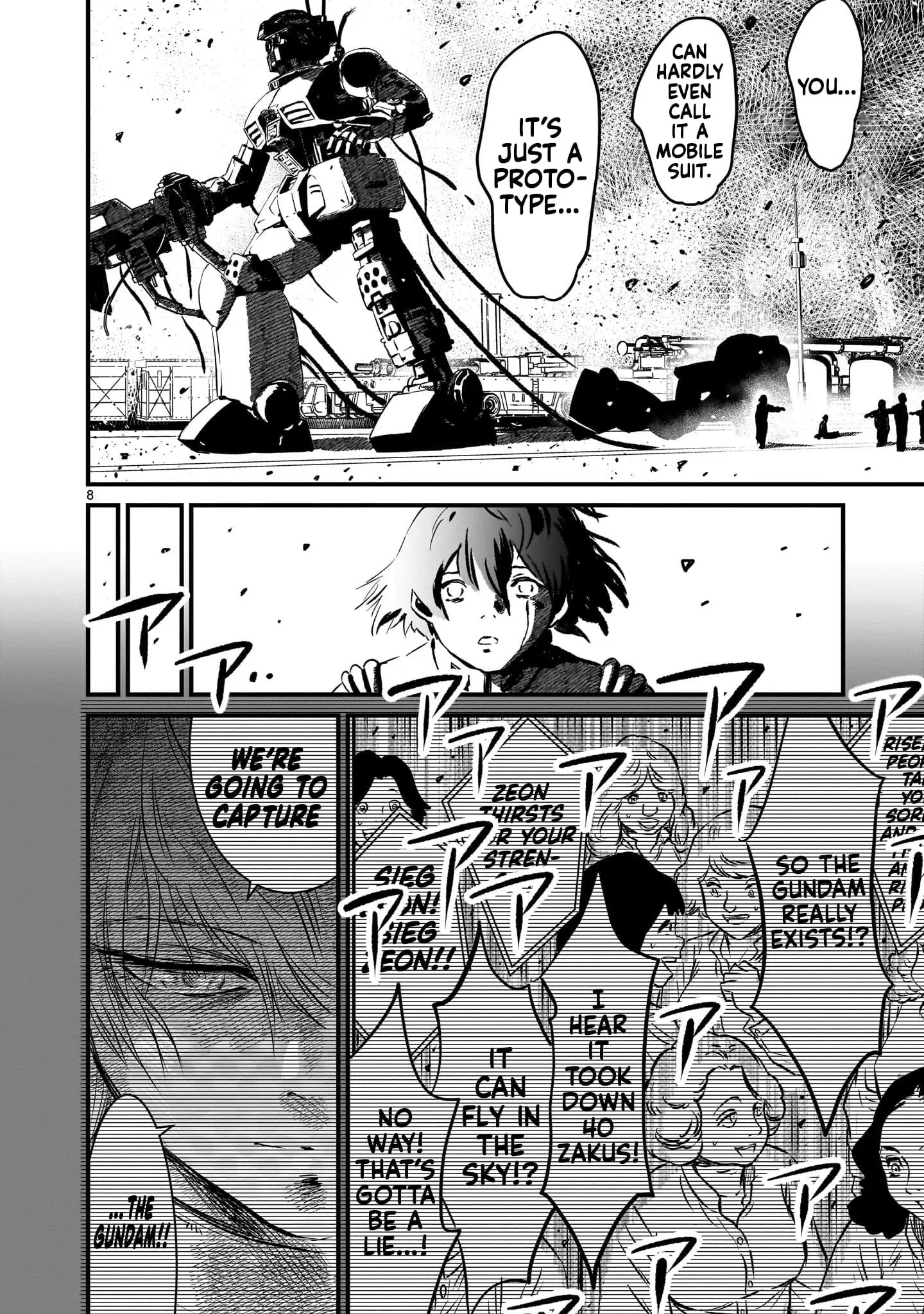 Read Mobile Suit Gundam The Battle Tales of Flanagan Boone Manga Online