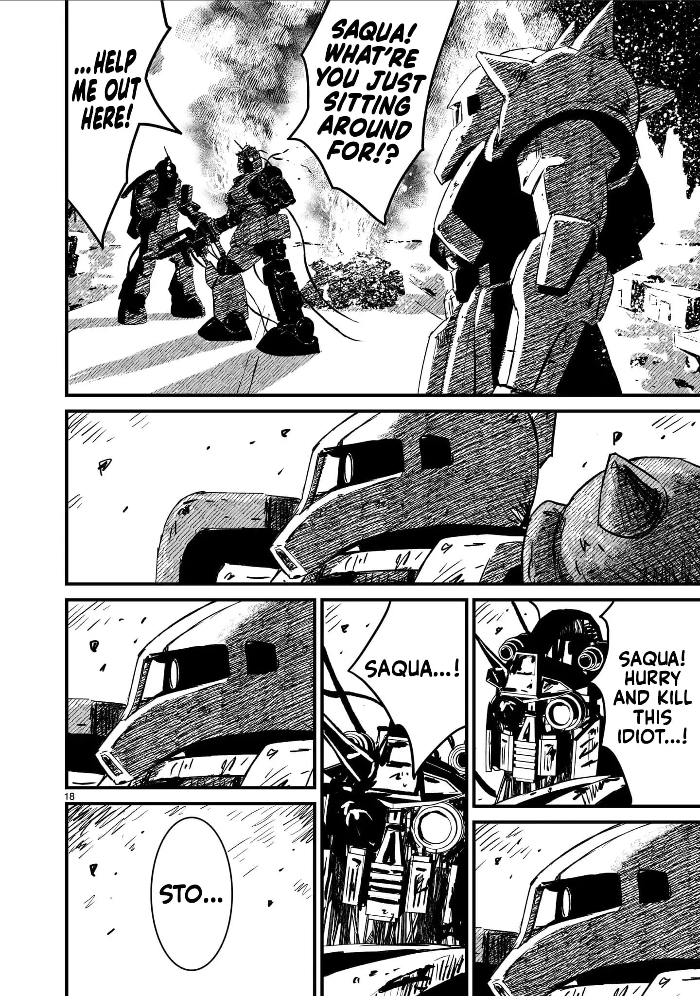 Read Mobile Suit Gundam The Battle Tales of Flanagan Boone Manga Online