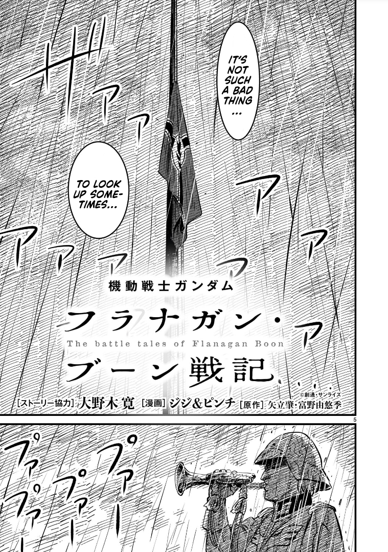 Read Mobile Suit Gundam The Battle Tales of Flanagan Boone Manga Online