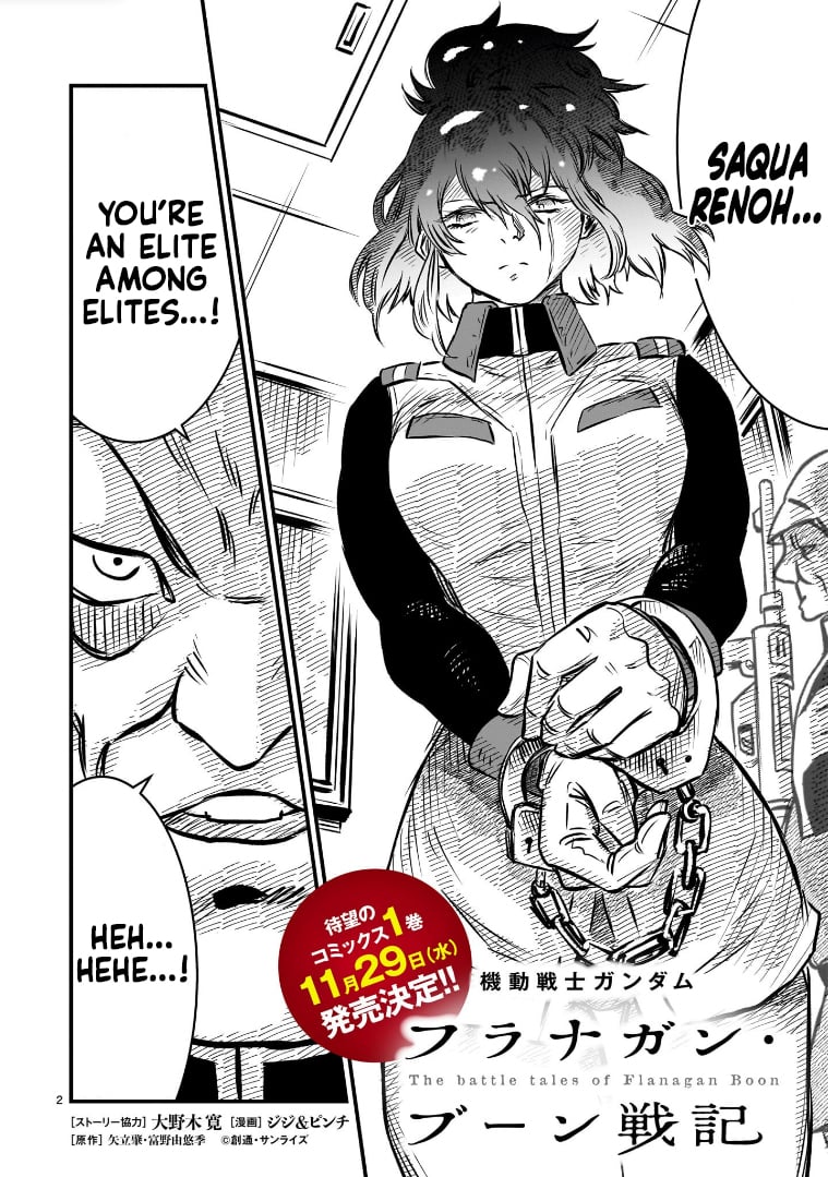 Read Mobile Suit Gundam The Battle Tales of Flanagan Boone Manga Online