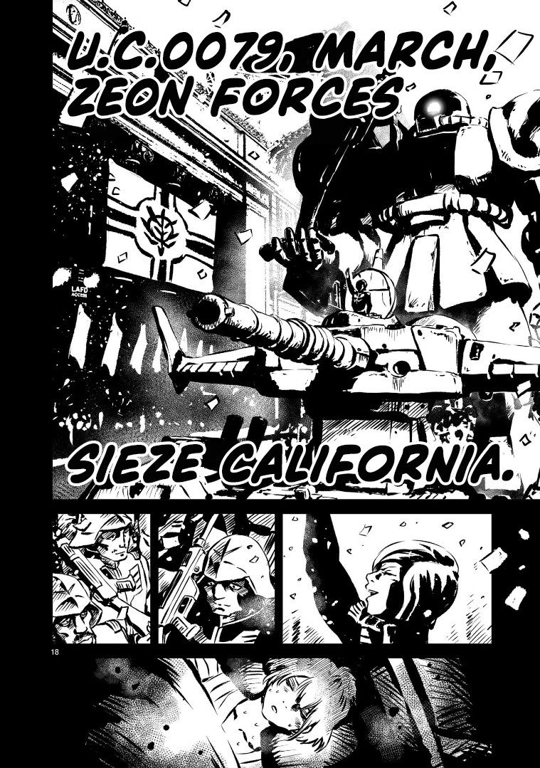 Read Mobile Suit Gundam The Battle Tales of Flanagan Boone Manga Online