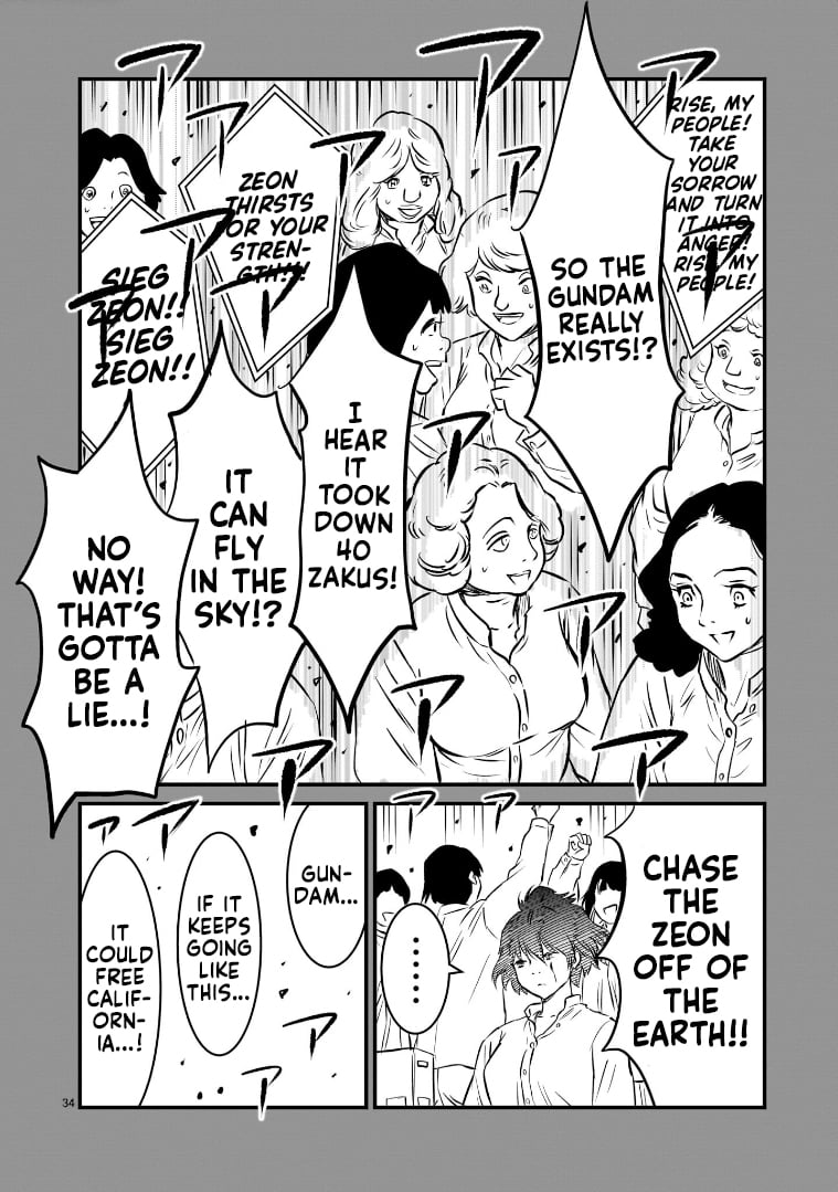 Read Mobile Suit Gundam The Battle Tales of Flanagan Boone Manga Online