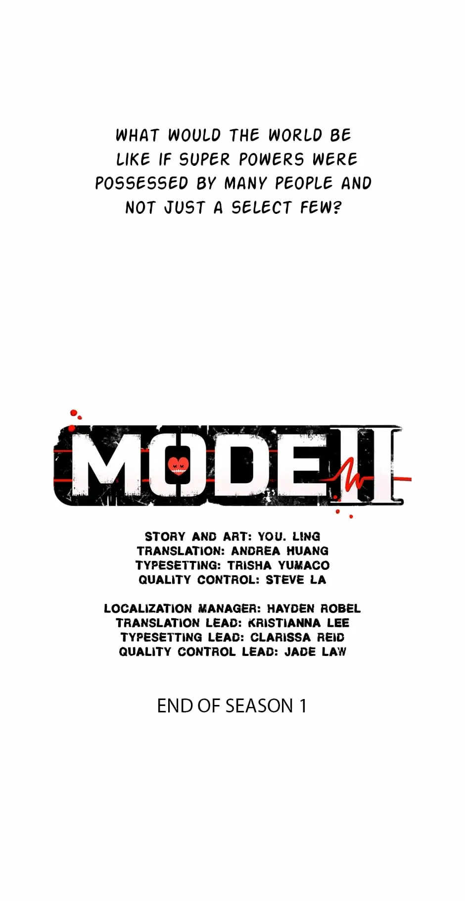 Read Mode II Manga Online