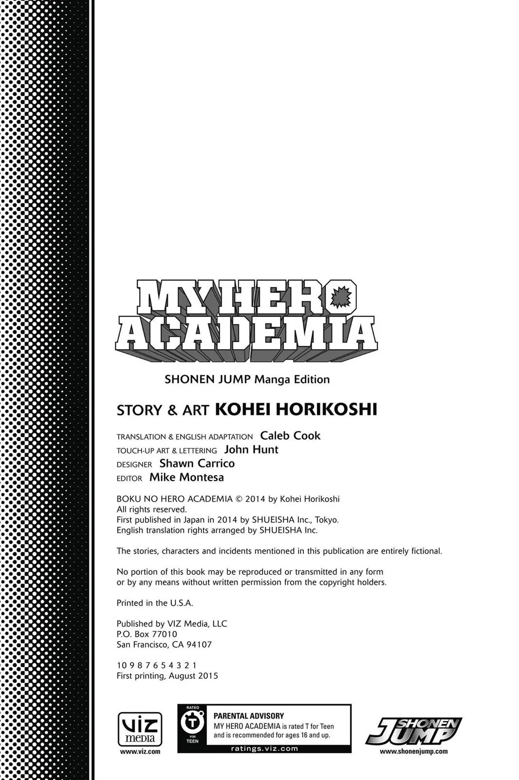 Read My Hero Academia Manga Online