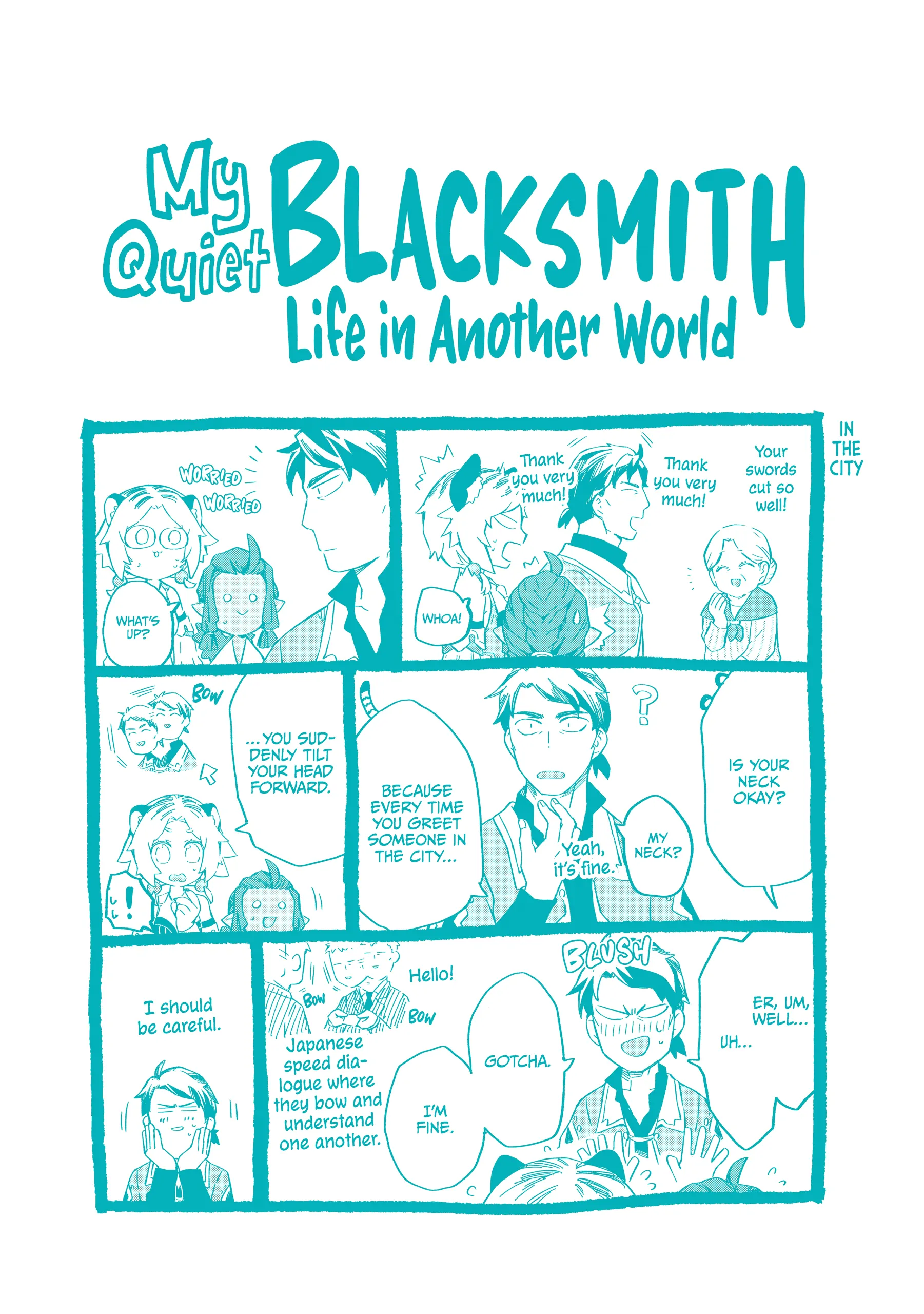 Read My Quiet Blacksmith Life in Another World Manga Online