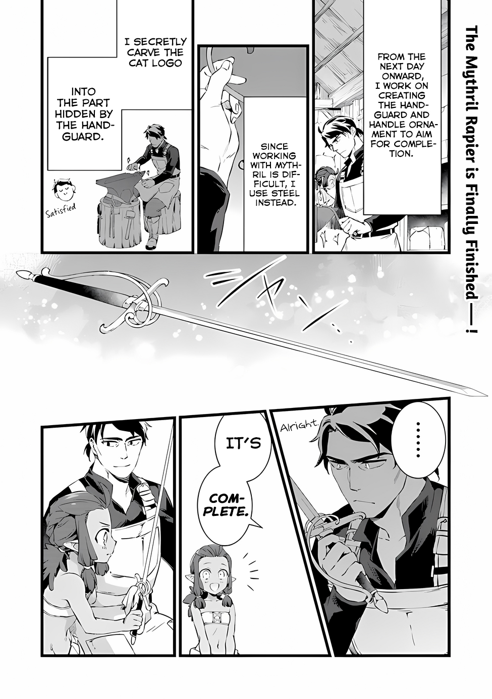 Read My Quiet Blacksmith Life in Another World Manga Online