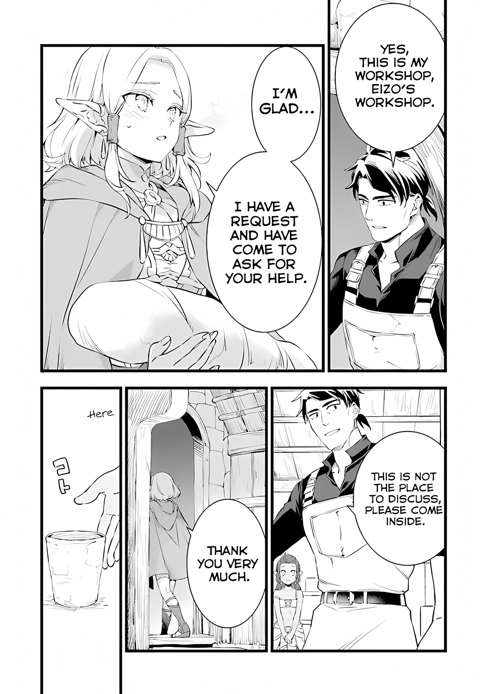 Read My Quiet Blacksmith Life in Another World Manga Online