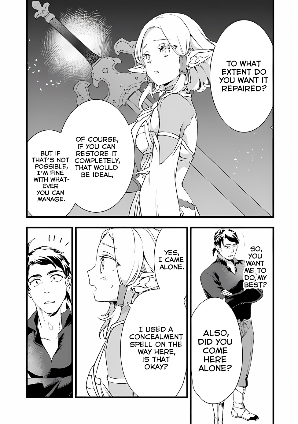 Read My Quiet Blacksmith Life in Another World Manga Online