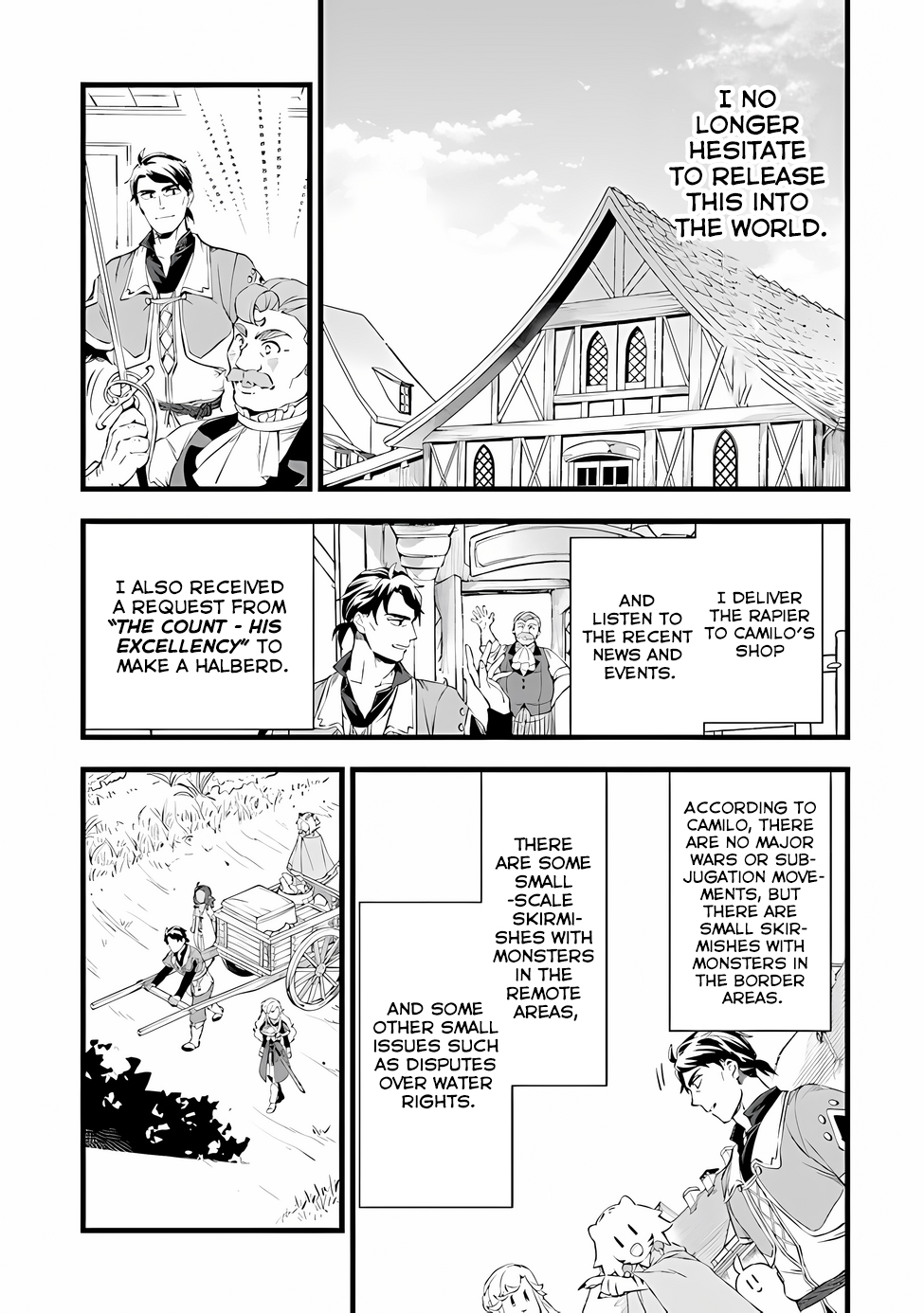 Read My Quiet Blacksmith Life in Another World Manga Online