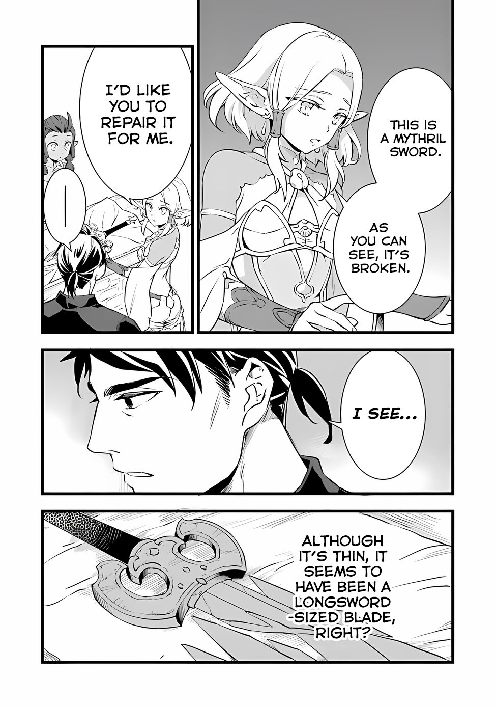 Read My Quiet Blacksmith Life in Another World Manga Online