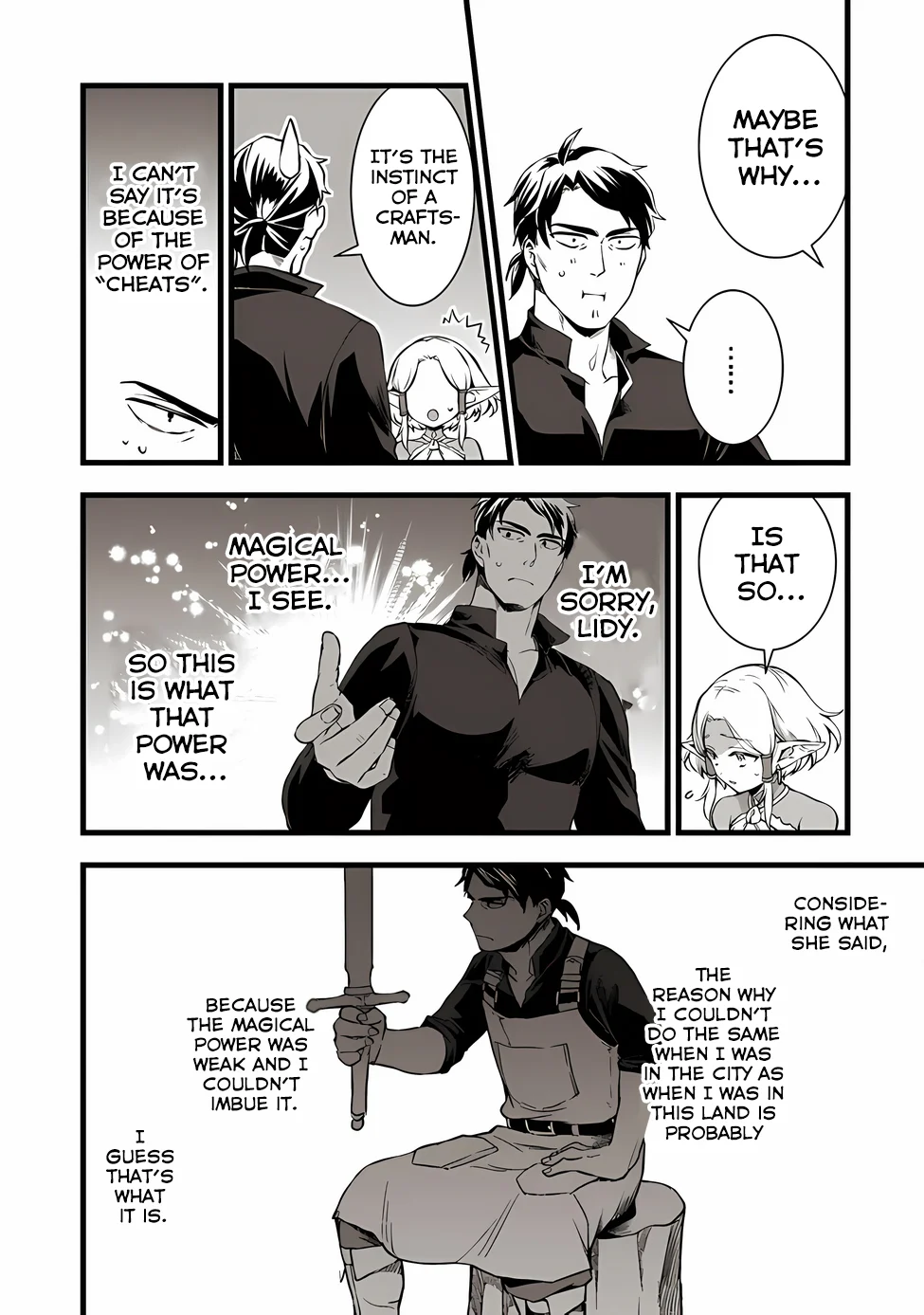 Read My Quiet Blacksmith Life in Another World Manga Online