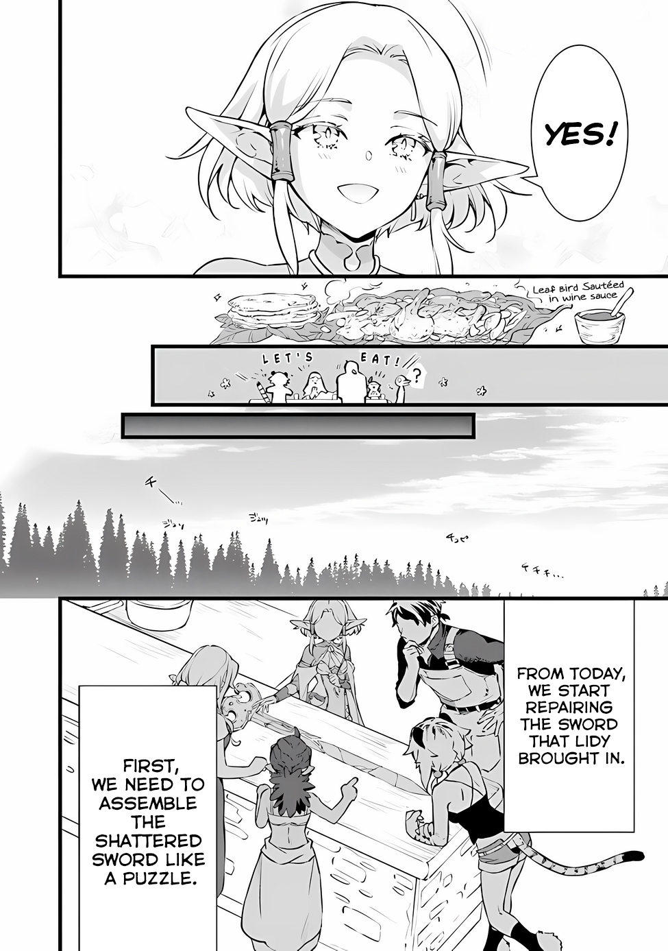 Read My Quiet Blacksmith Life in Another World Manga Online