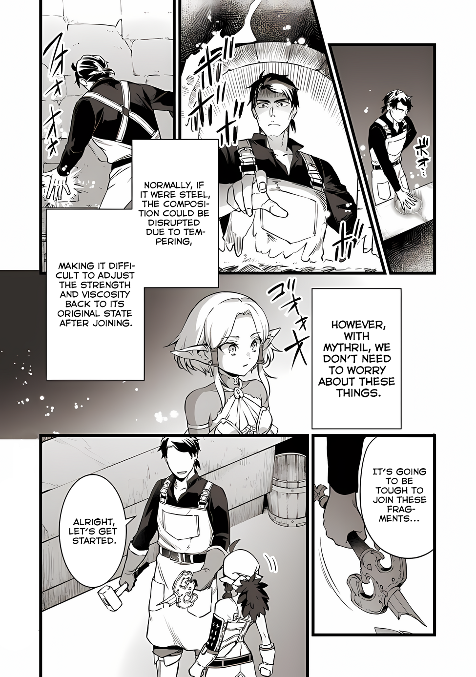 Read My Quiet Blacksmith Life in Another World Manga Online