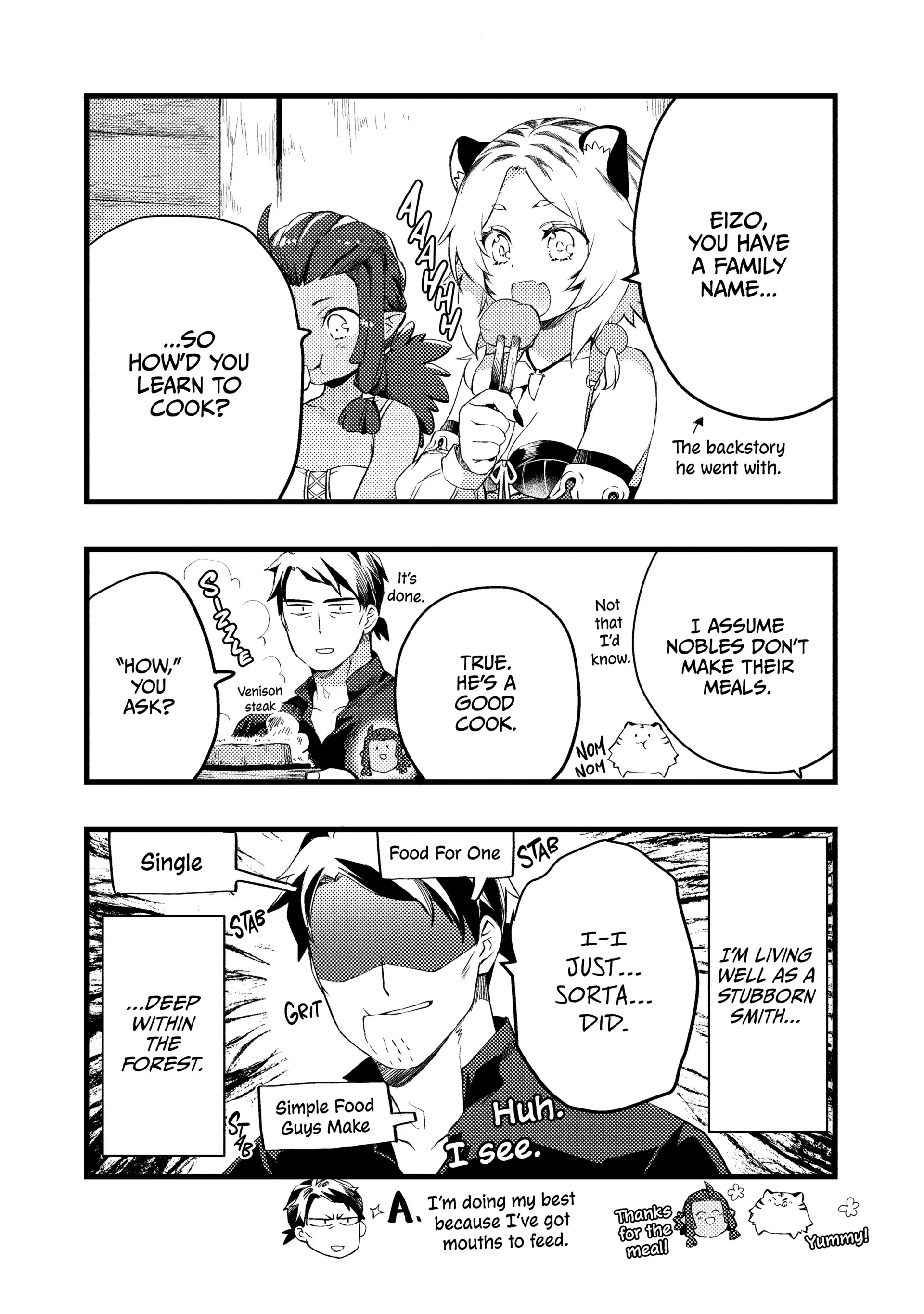 Read My Quiet Blacksmith Life in Another World Manga Online