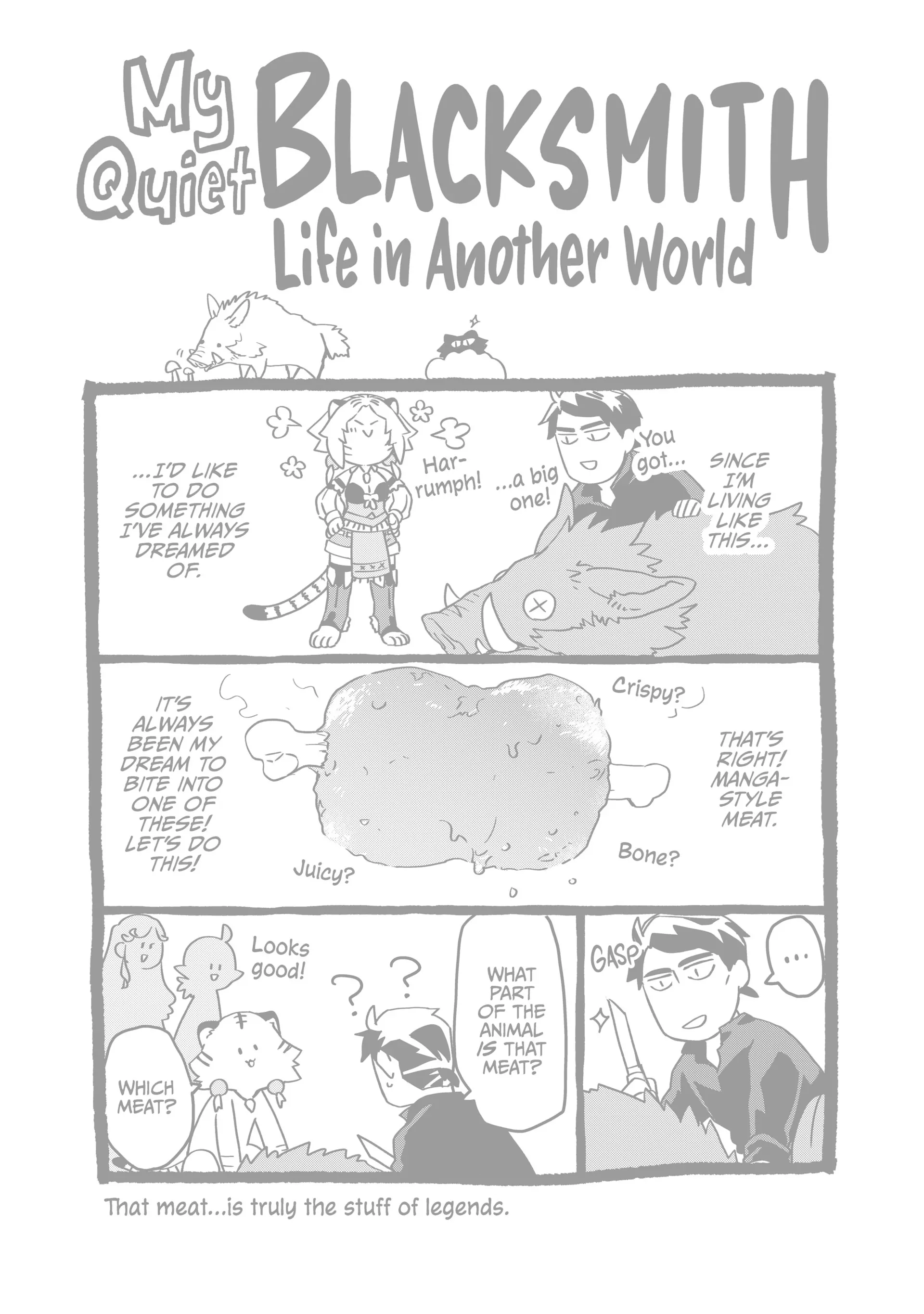 Read My Quiet Blacksmith Life in Another World Manga Online