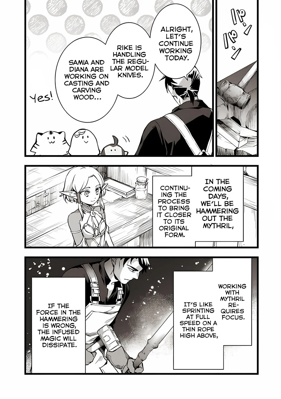 Read My Quiet Blacksmith Life in Another World Manga Online