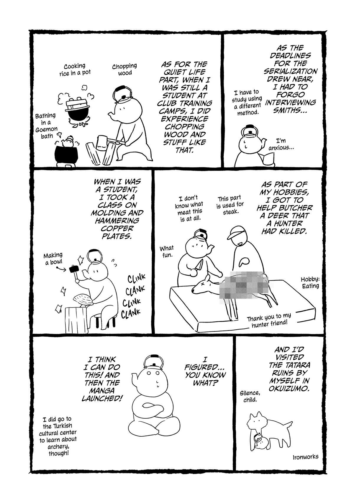 Read My Quiet Blacksmith Life in Another World Manga Online