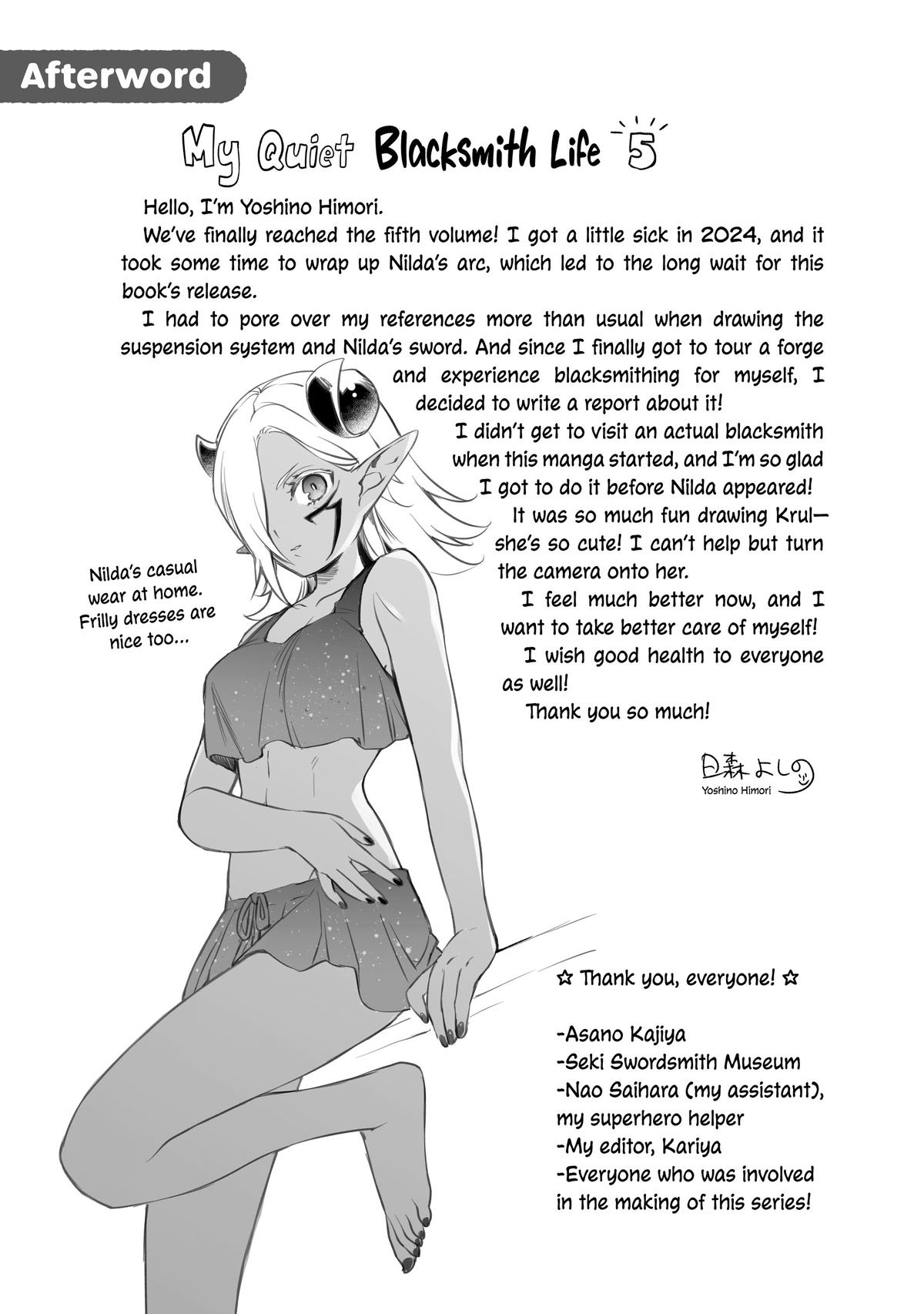 Read My Quiet Blacksmith Life in Another World Manga Online