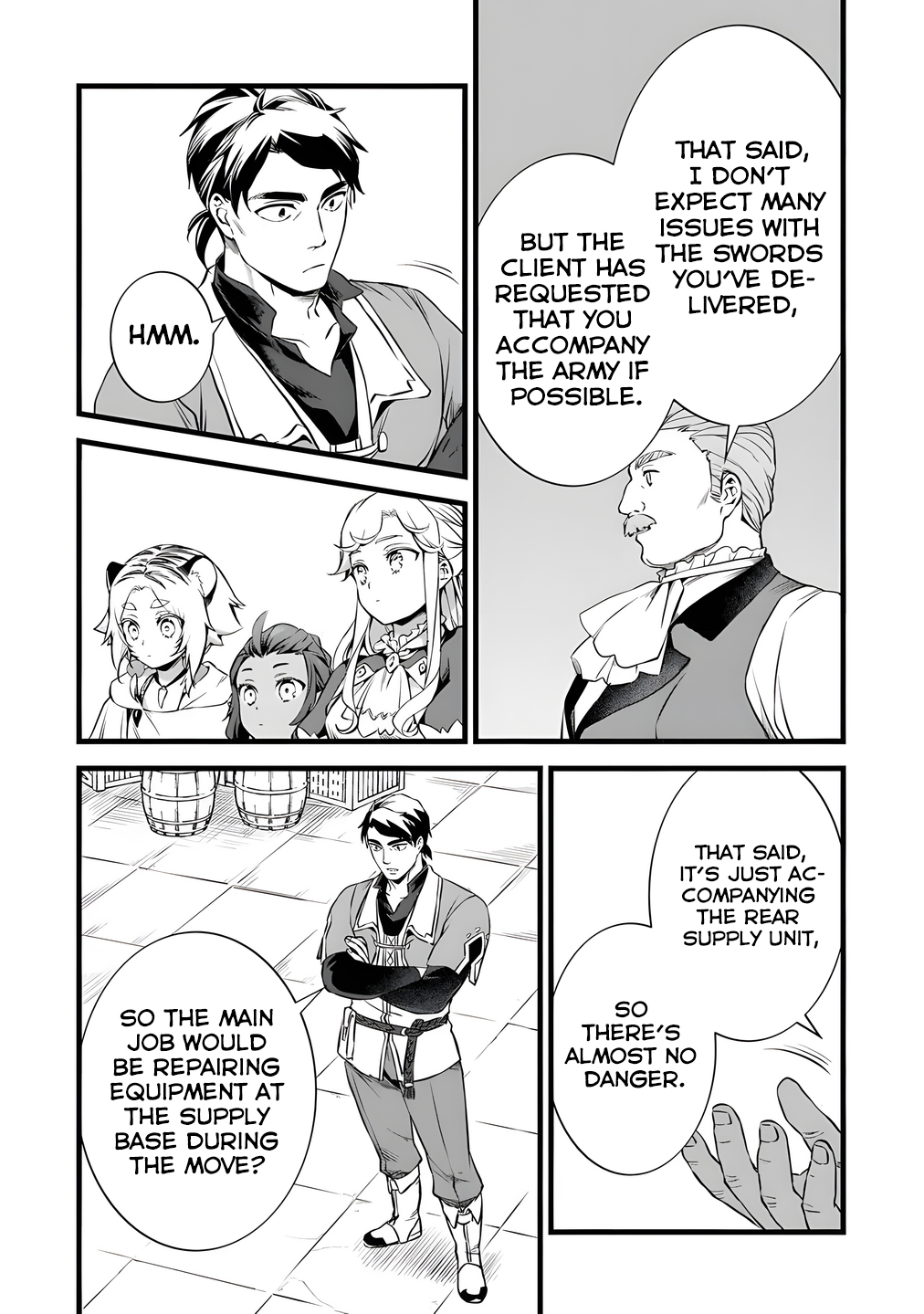 Read My Quiet Blacksmith Life in Another World Manga Online