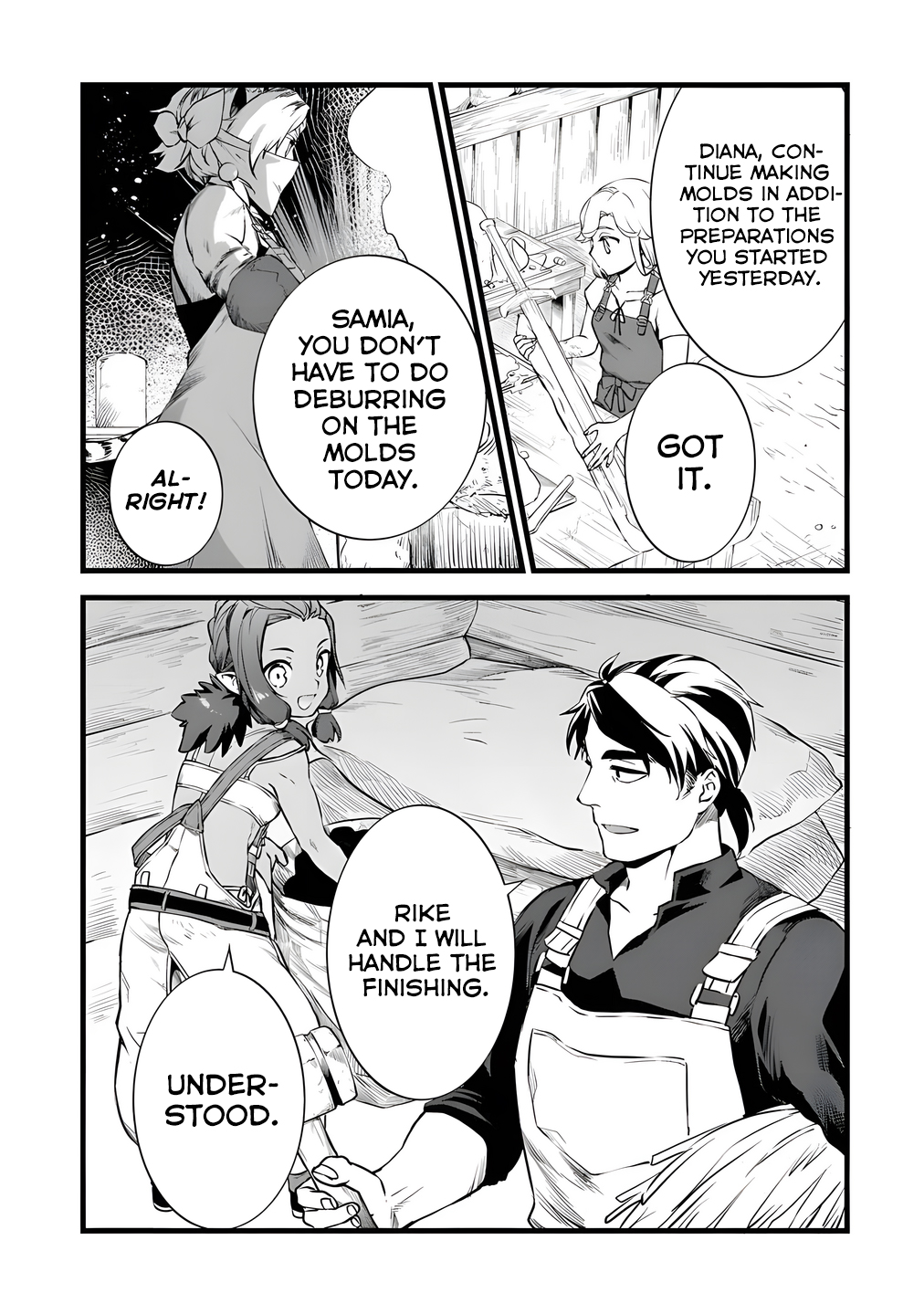 Read My Quiet Blacksmith Life in Another World Manga Online