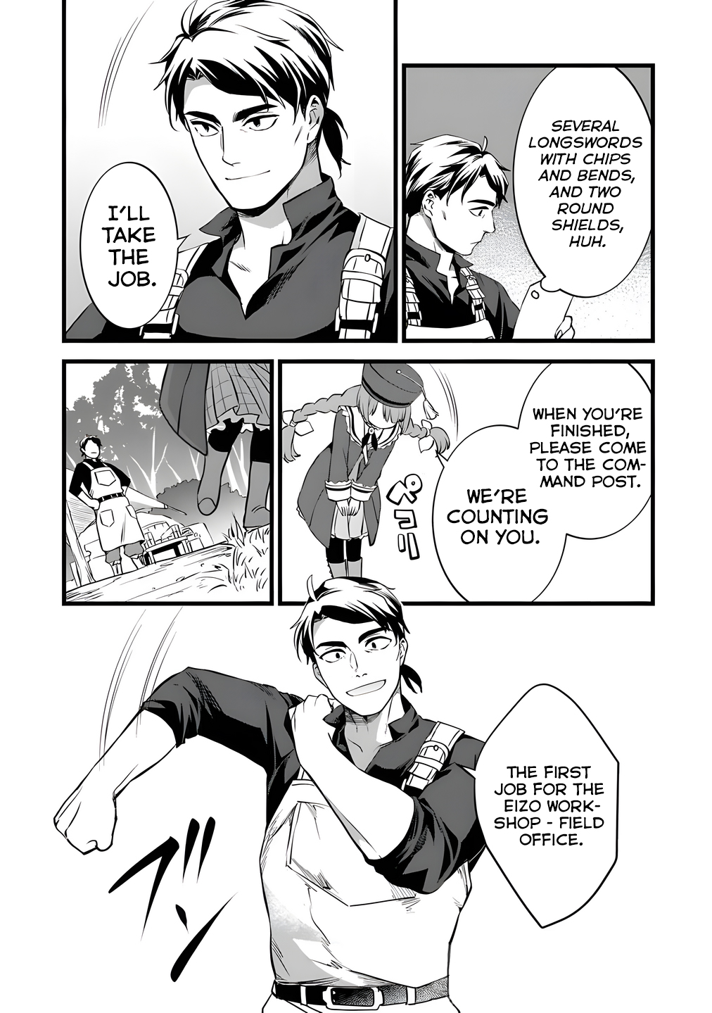 Read My Quiet Blacksmith Life in Another World Manga Online