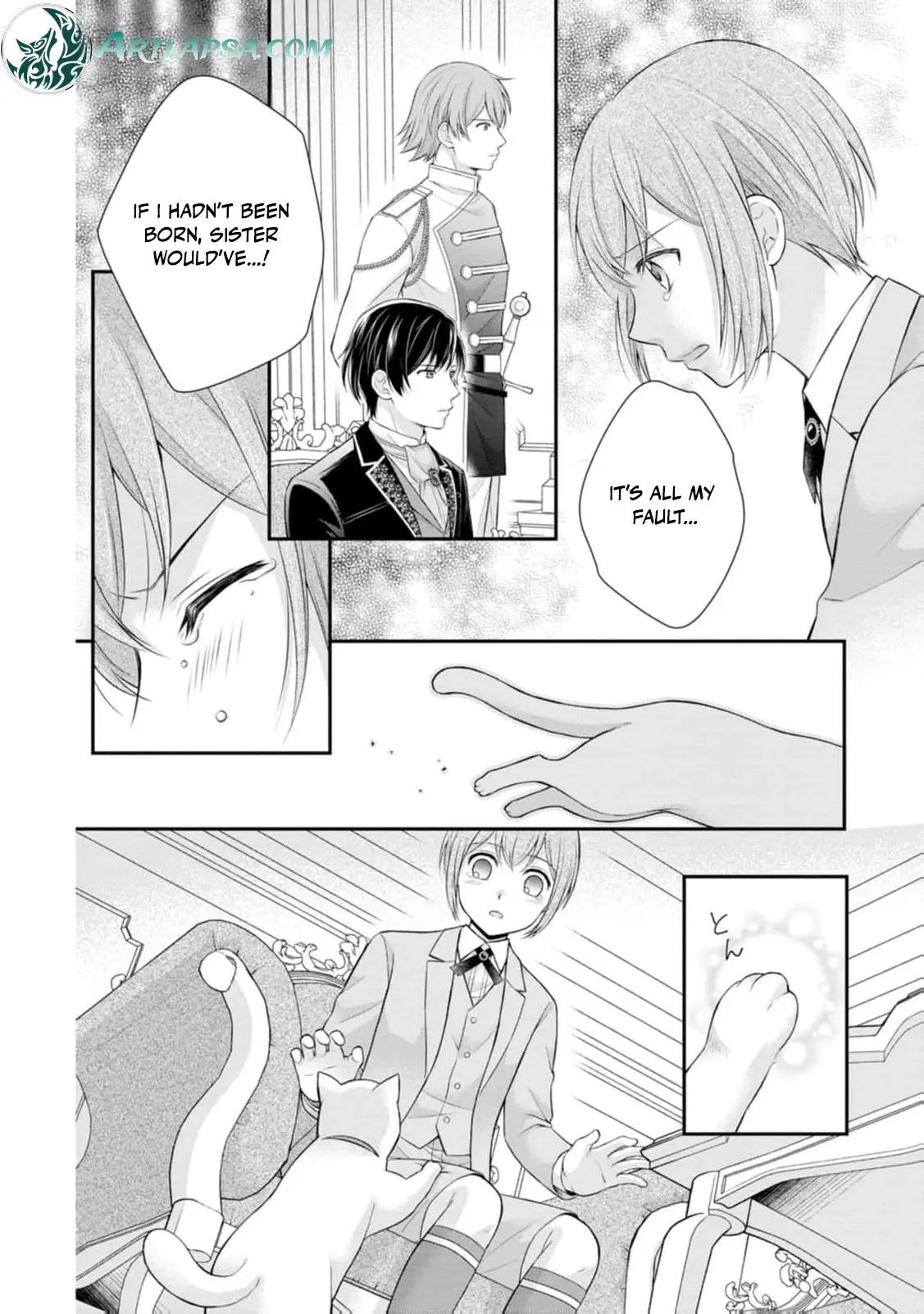 Read Noroi de Neko ni Sareta Akujo, Outaishi ni Hirowareru Manga Online