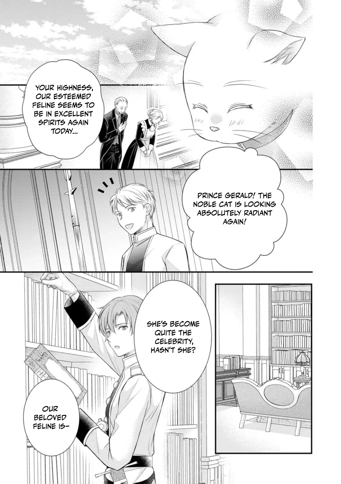 Read Noroi de Neko ni Sareta Akujo, Outaishi ni Hirowareru Manga Online