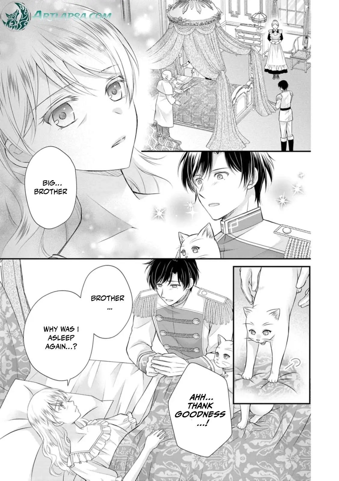 Read Noroi de Neko ni Sareta Akujo, Outaishi ni Hirowareru Manga Online